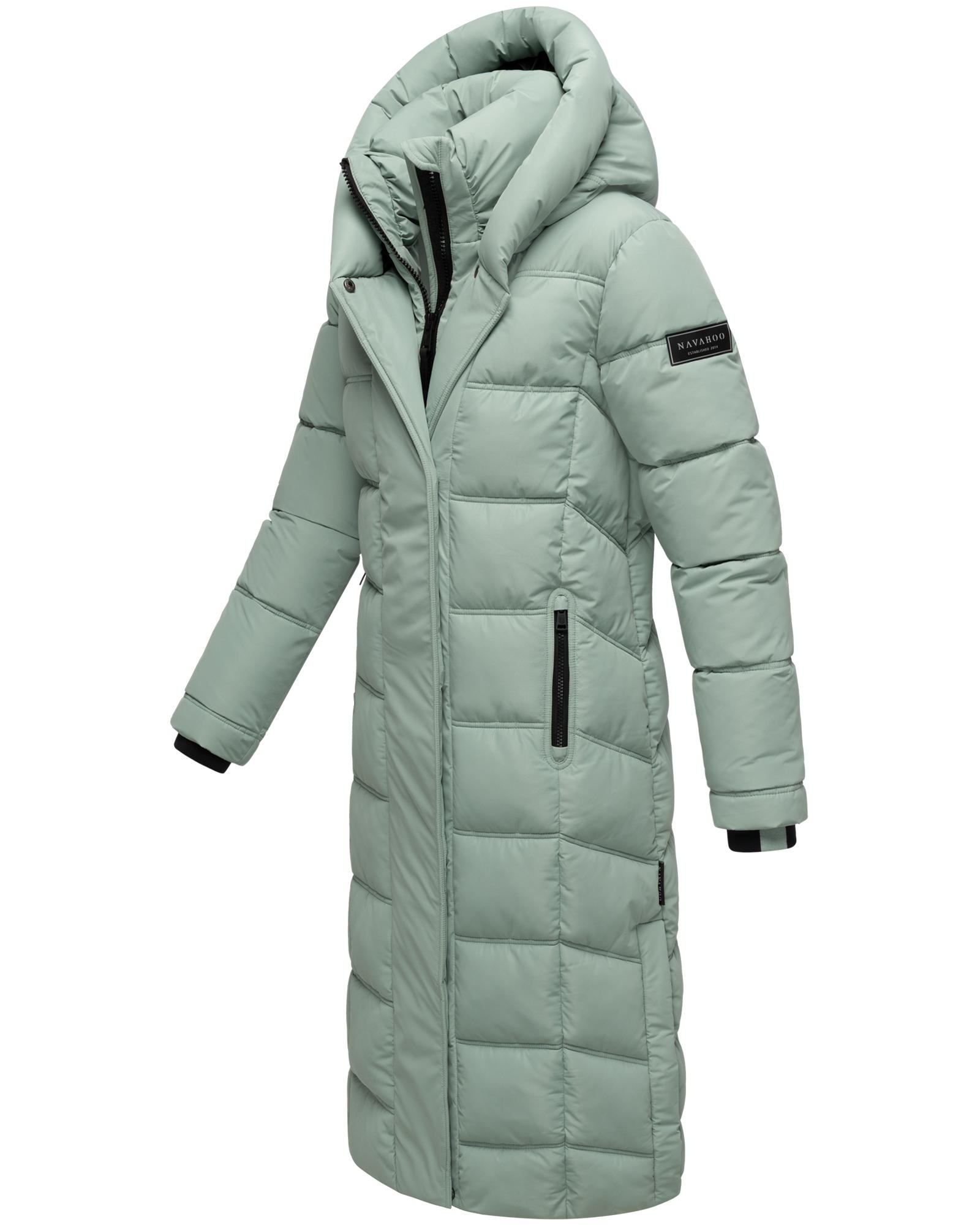 Navahoo Steppmantel "Engelsfeder XIV" Langer Wintermantel mit innenliegende günstig online kaufen