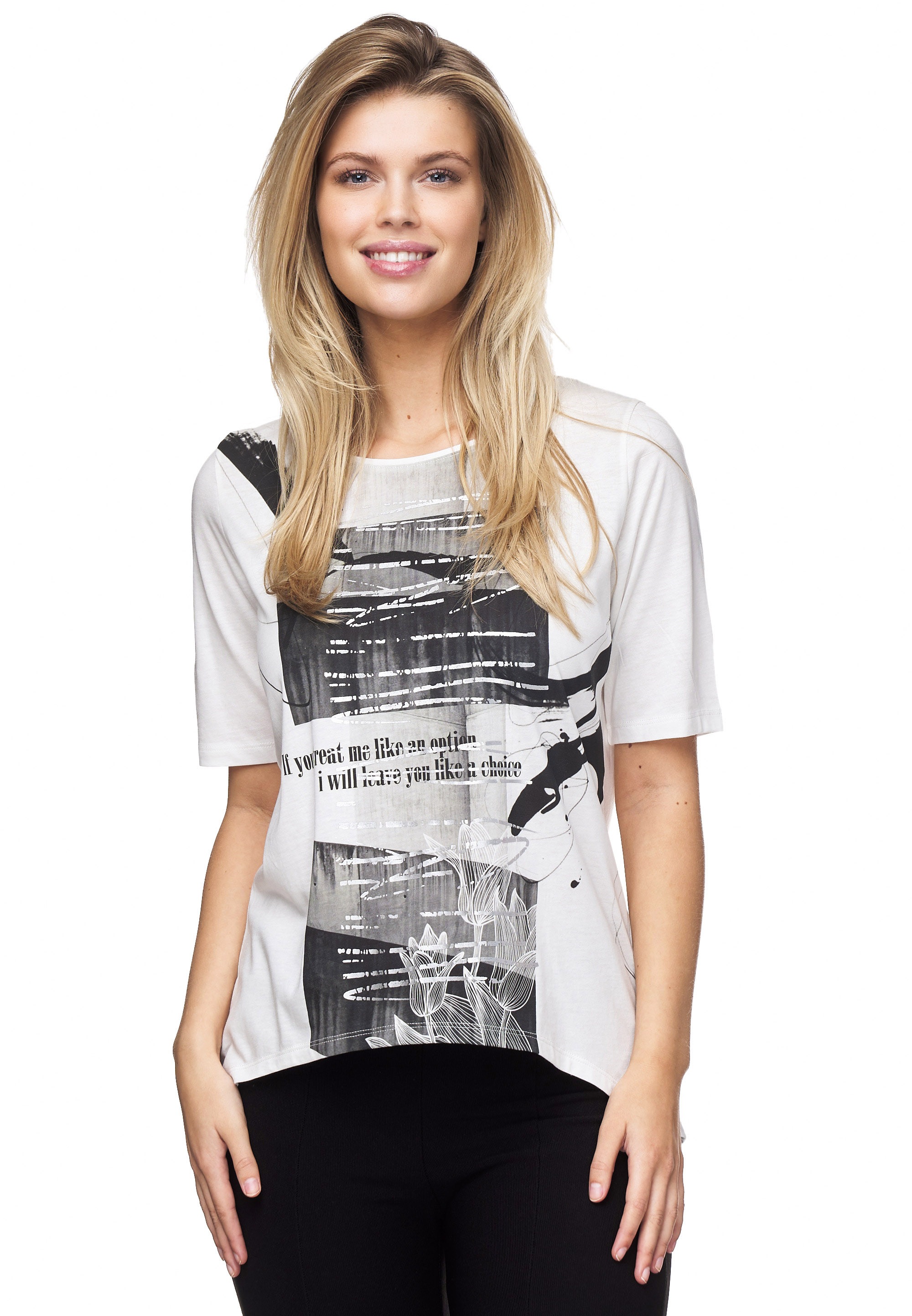 Decay T-Shirt, mit halblangen Ärmeln