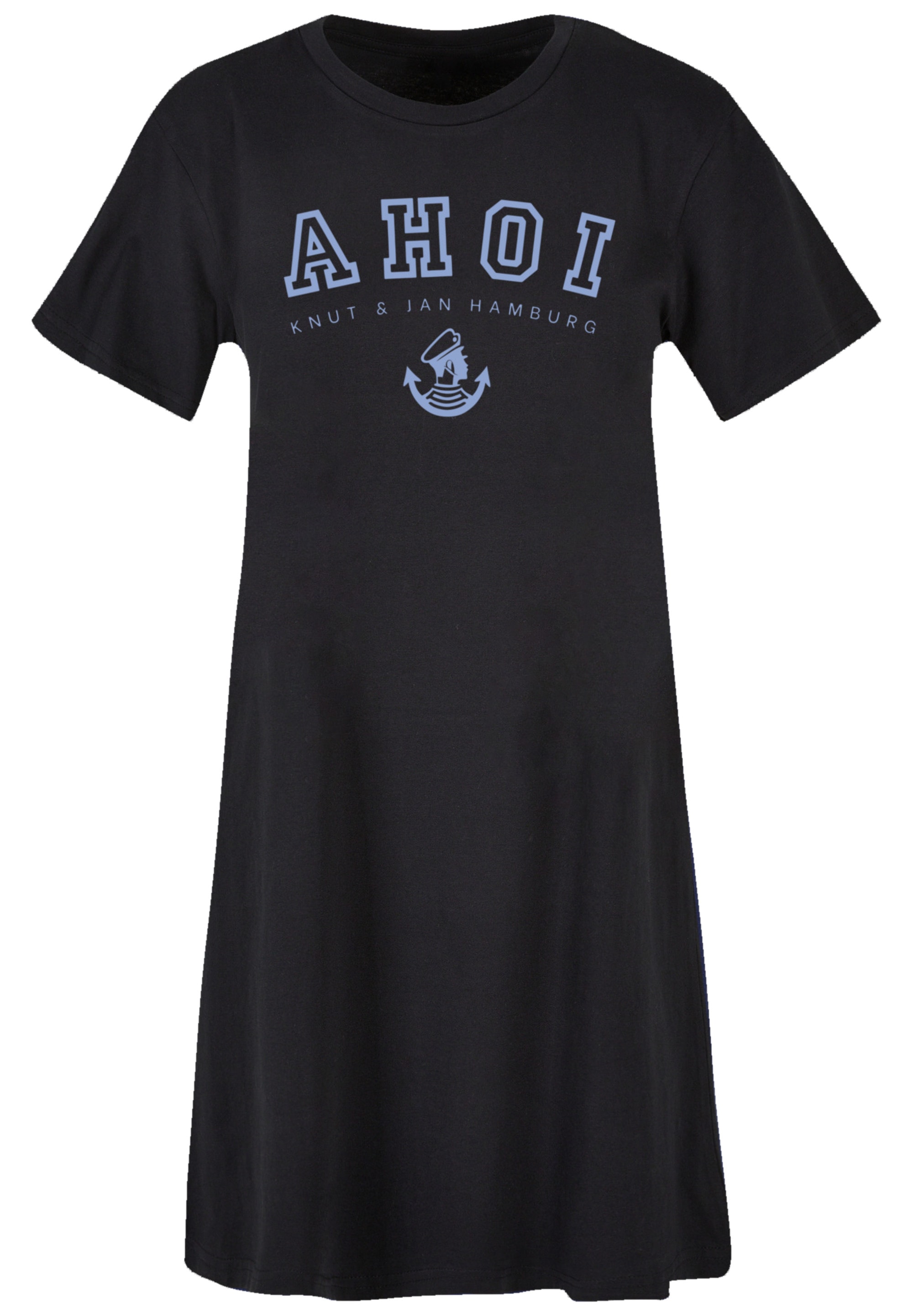 F4NT4STIC Shirtkleid "Ahoi Knut & Jan Hamburg", Print günstig online kaufen