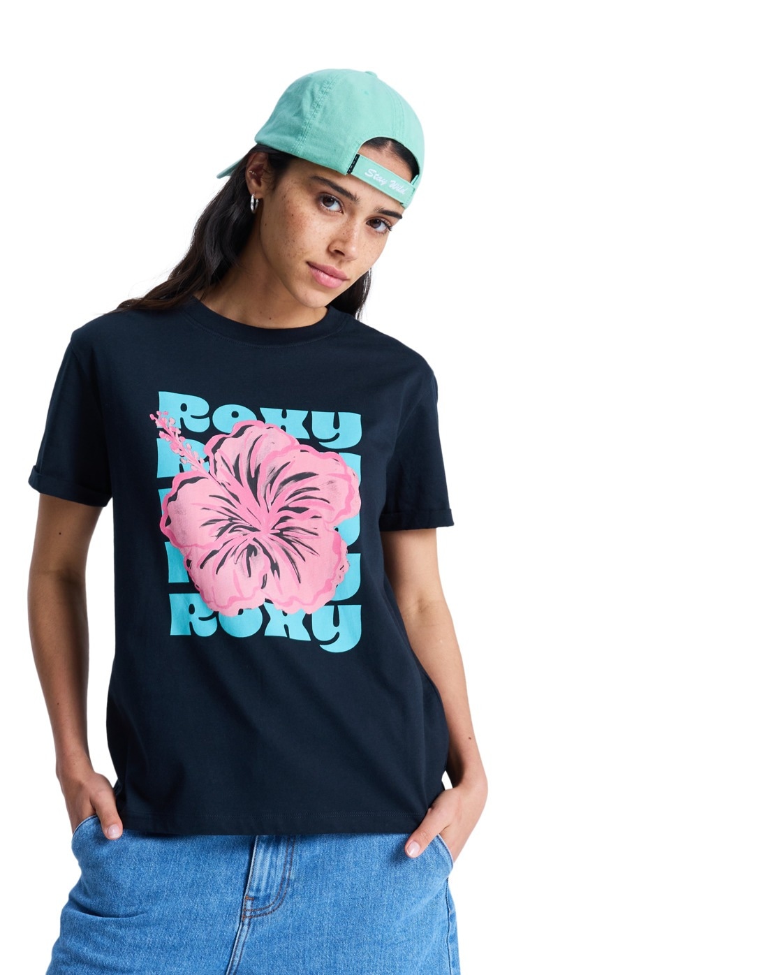 Roxy T-Shirt "Oceanregular Poster" günstig online kaufen