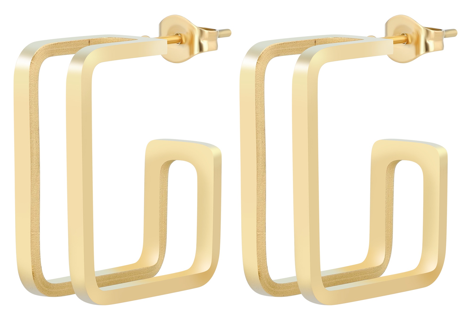 Adelia´s Paar Ohrhänger "Damen Ohrringe aus Edelstahl" Zum Verschenken an M günstig online kaufen