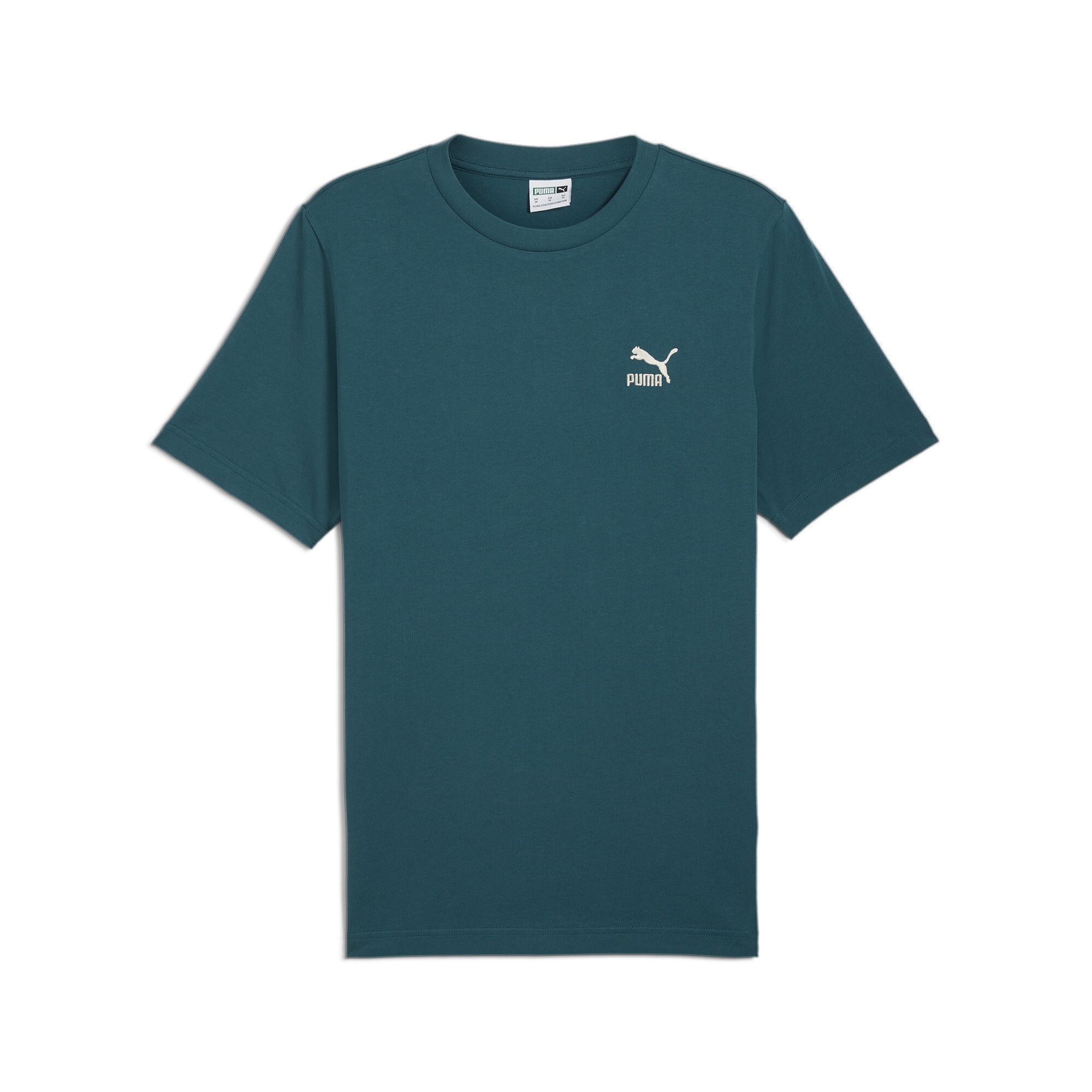 PUMA T-Shirt "CLASSICS T-Shirt mit kleinem Logo Herren"