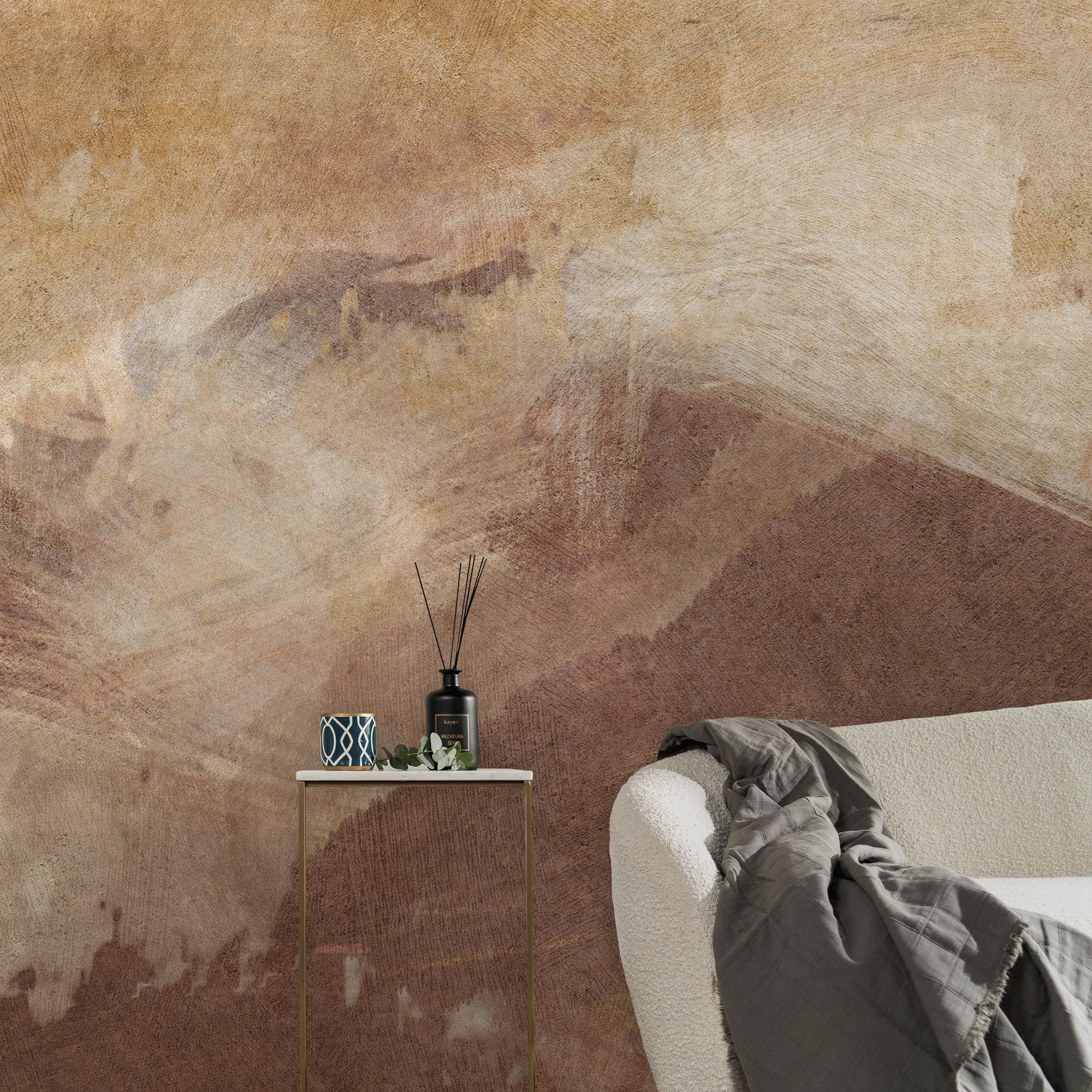 kayori Vliestapete »Nigai« Farbverlauf glatt 280x300cm (LxB)