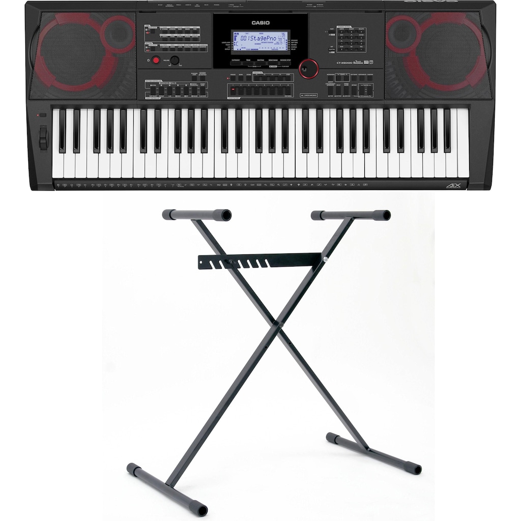 CASIO Home-Keyboard »CT-X5000«, (Set)