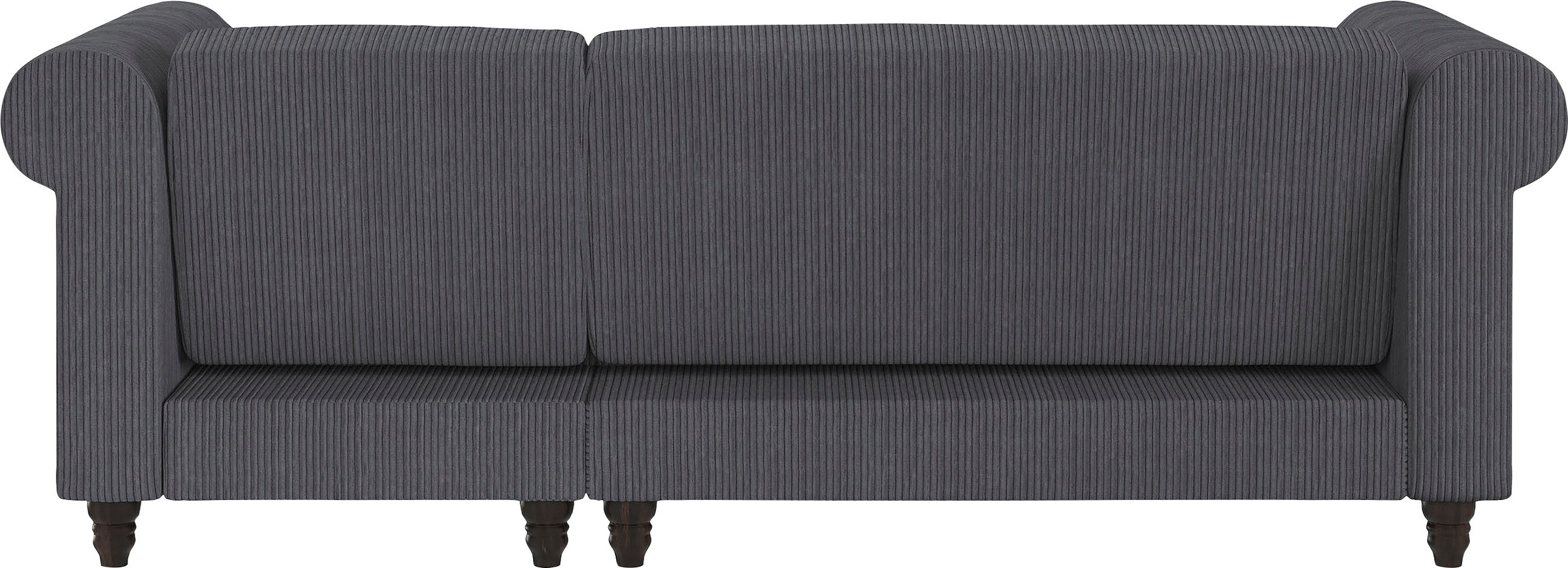 Dorel Home Ecksofa »Felix II, L-Form, Schlafsofa 241cm (Liegefl. 108/195 cm),«, verstellb. Rückenlehne, Recamiere wechselbar, Cord