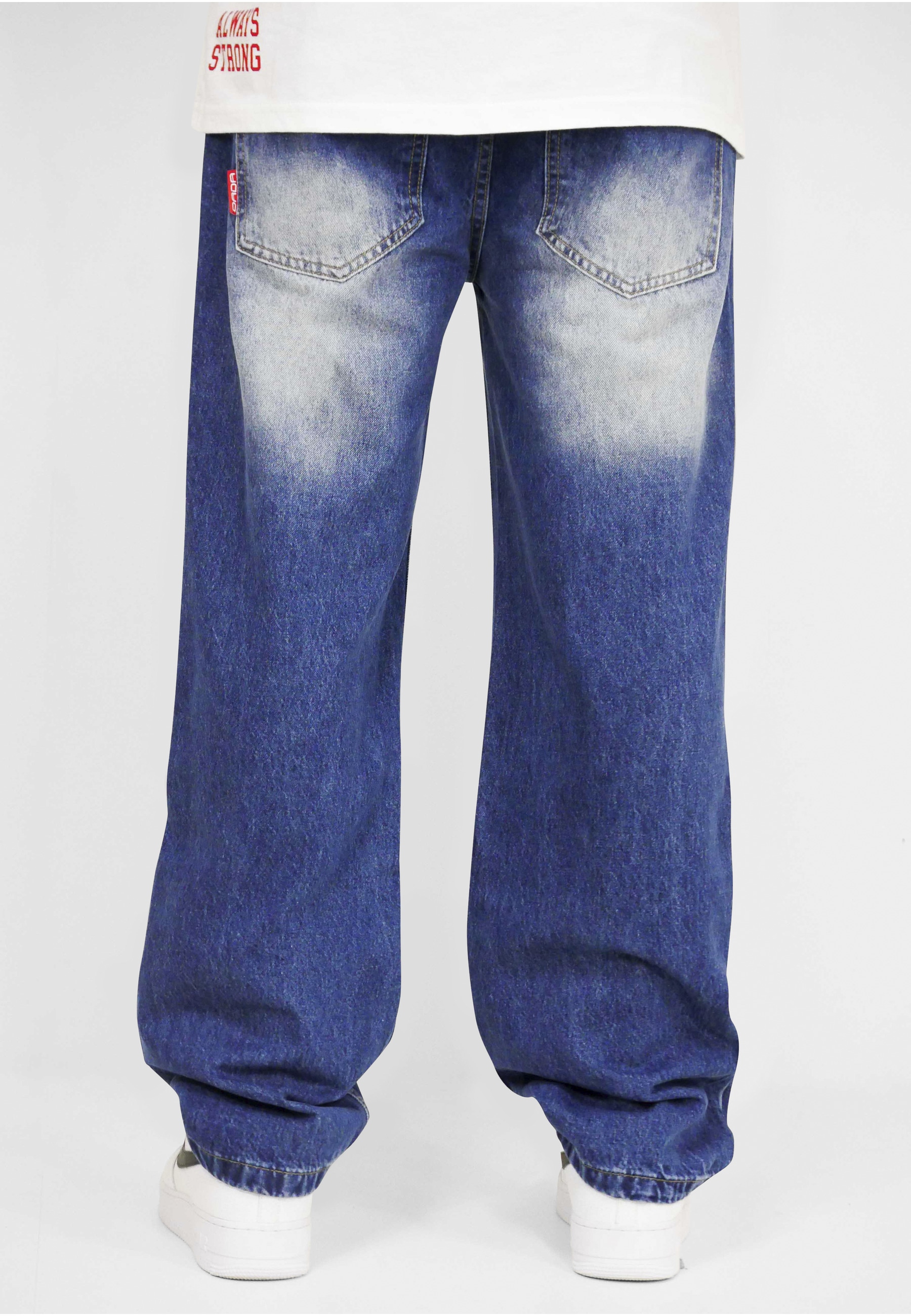 DADA Supreme Shorts »DADA Supreme Dada Supreme Front Logo Destroyed Loose Fit Jeans«