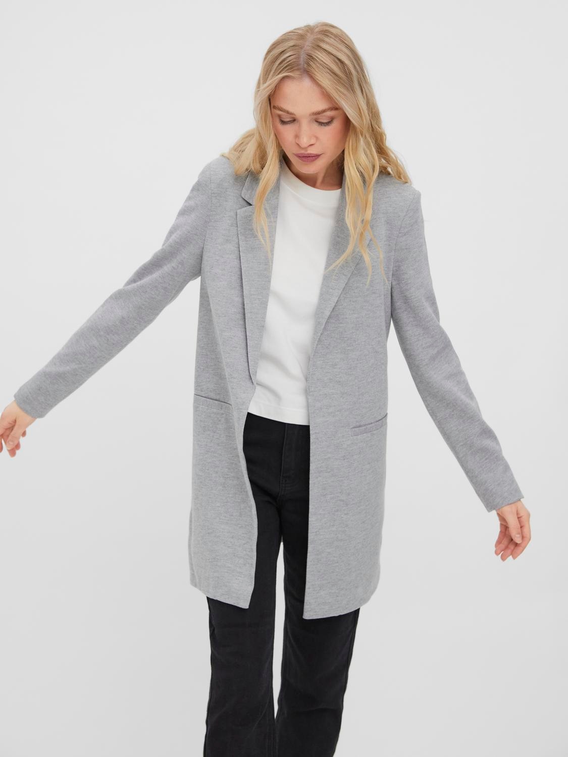 Vero Moda Jerseyblazer "VMVERINA LS LONG BLAZER" günstig online kaufen