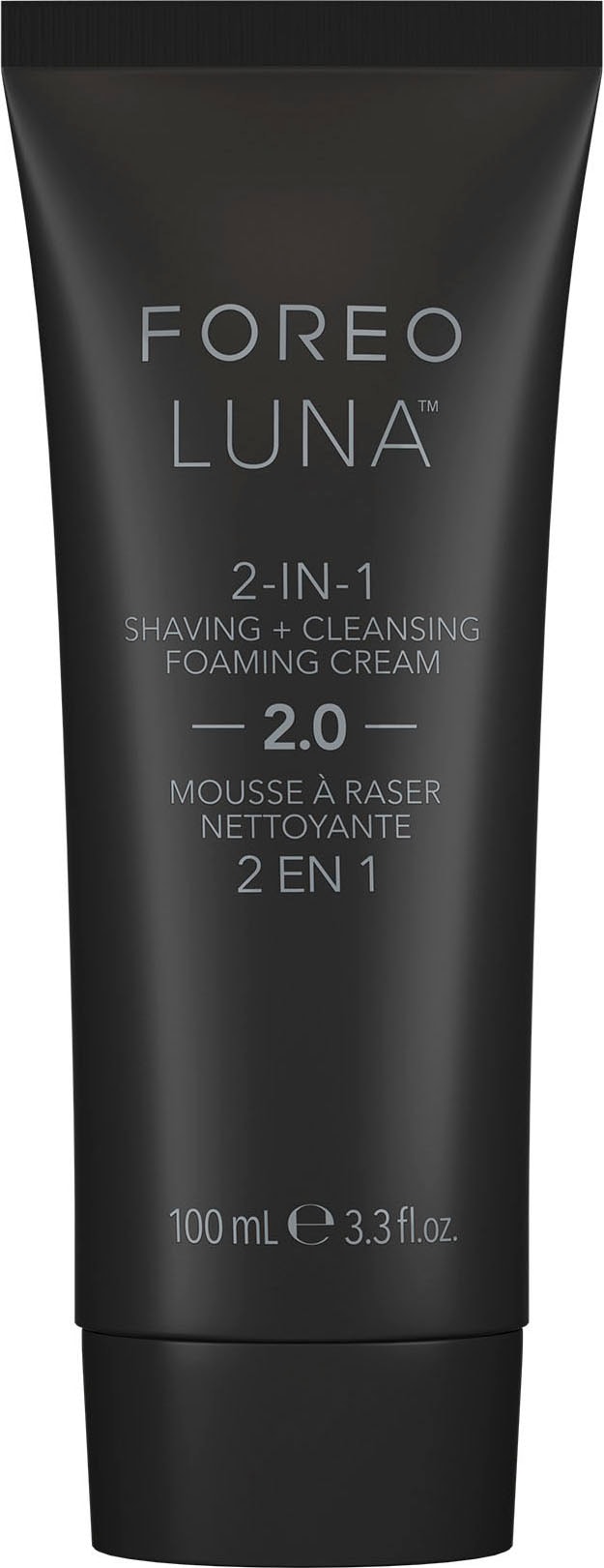 FOREO Rasiercreme »LUNA™ 2-IN-1 SHAVING + CLEANSING FOAMING CREAM 2.0 100 ml«