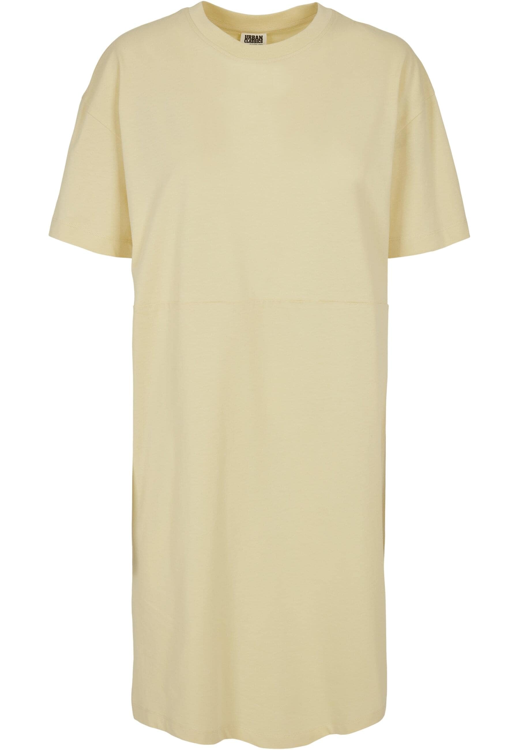 URBAN CLASSICS Shirtkleid "Urban Classics Damen Ladies Organic Oversized Slit Tee Dress", (1 tlg.)