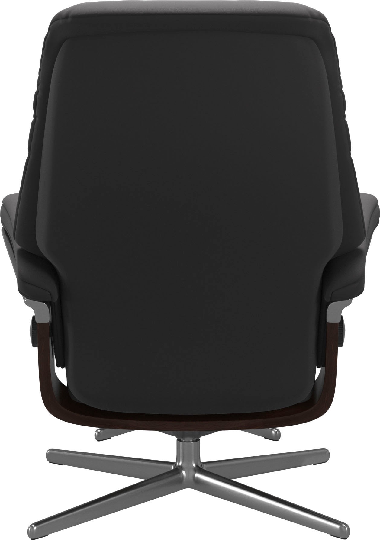 Stressless® Fußhocker »Sunrise«, mit Cross Base, Größe S, M & L, Holzakzent Braun