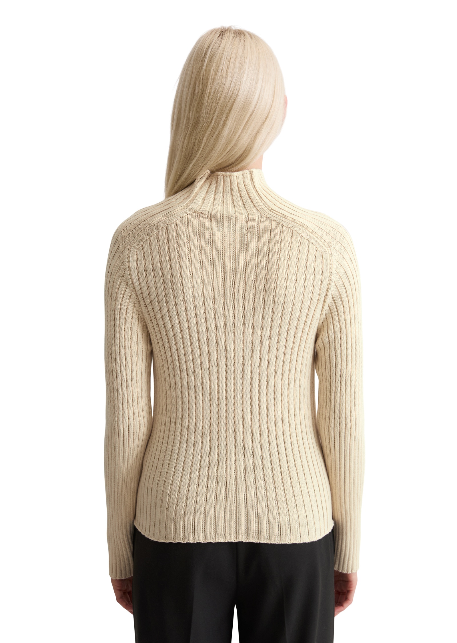 Marc O'Polo Stehkragenpullover »aus Heavy Weight Cotton«