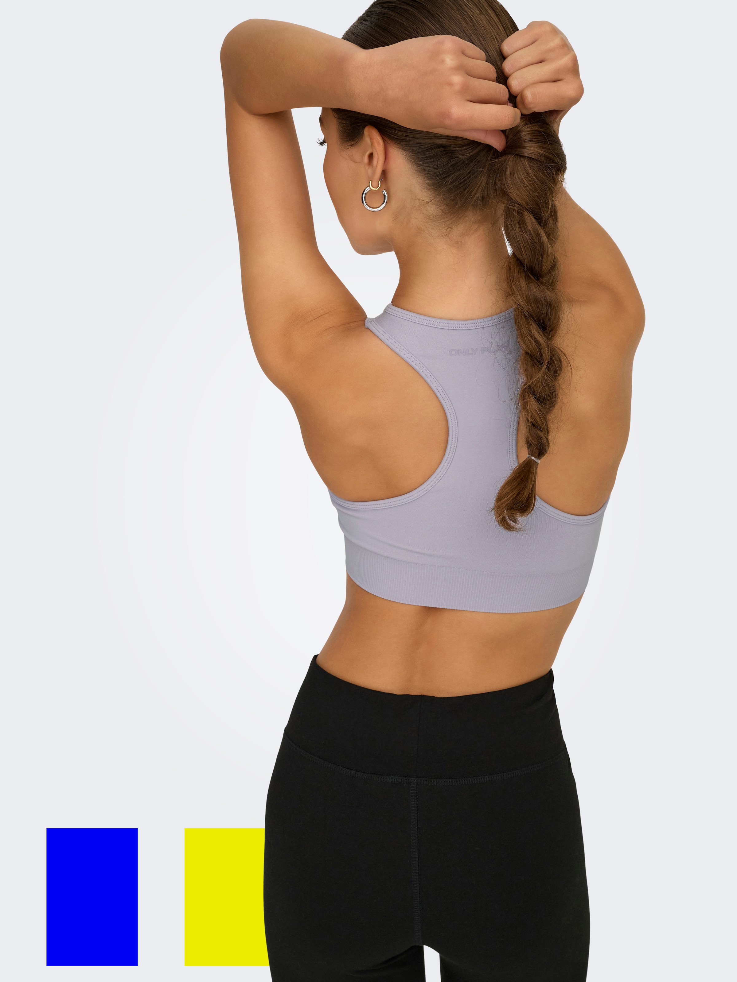 ONLY Play Sport-BH »ONPDAISY SEAM SPORTS BRA - NOOS«, nahtlose Verarbeitung
