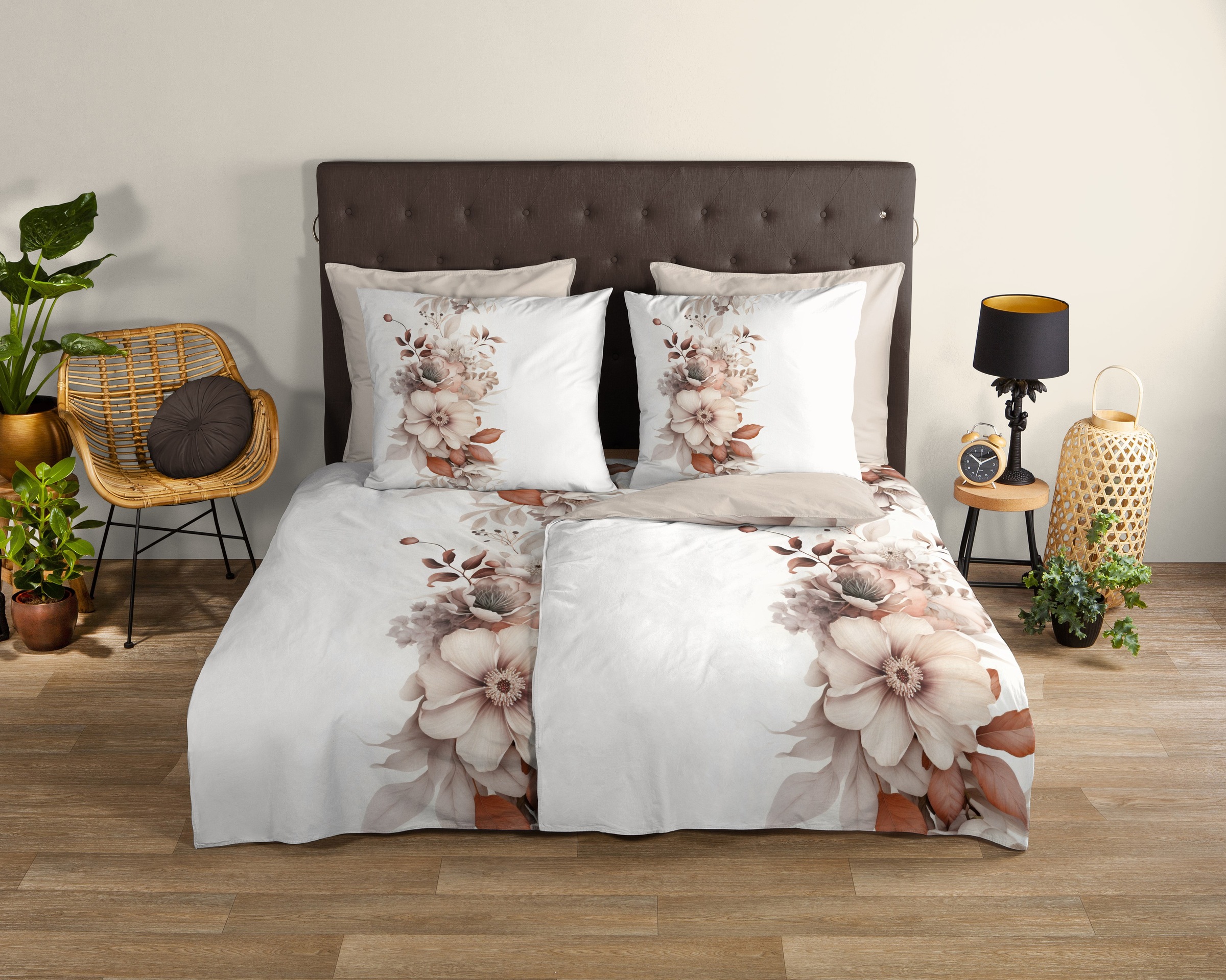 good morning Wendebettwäsche "Vester" 2 Stk. tlg. 100% Baumwolle, Renforcé, günstig online kaufen