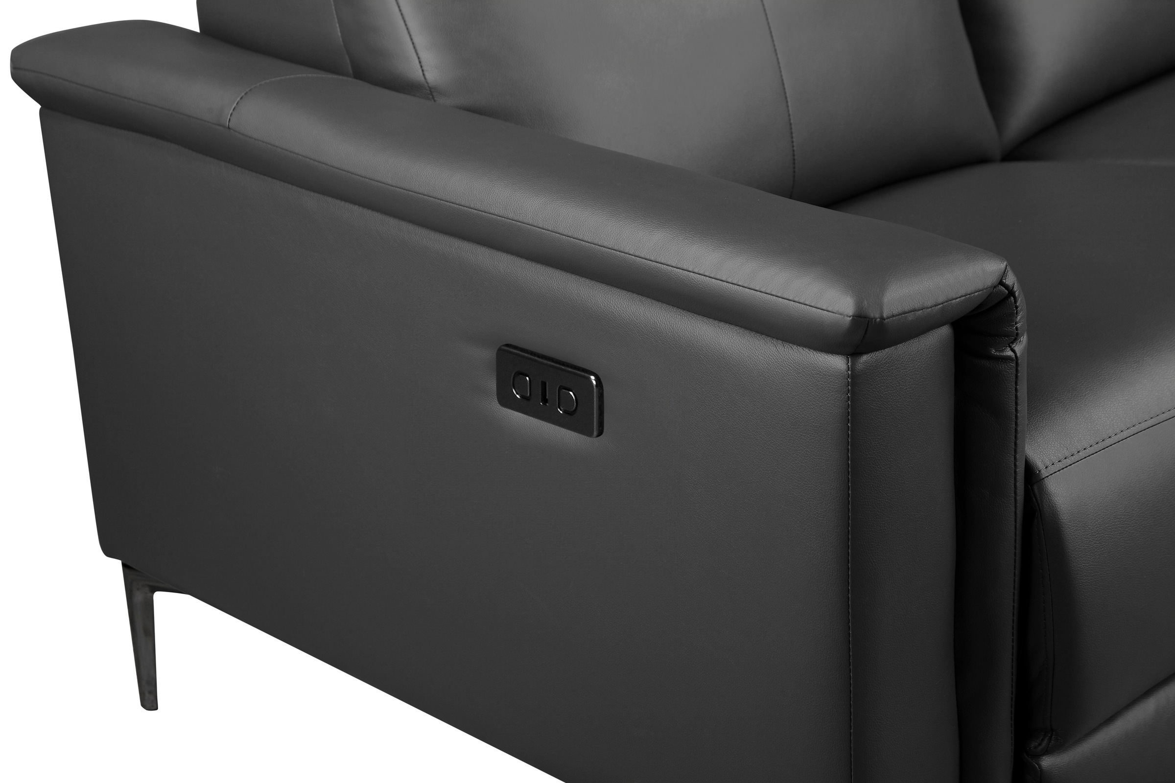 Places of Style 2-Sitzer »Lund«, manueller od. elektrischer Relaxfunktion und USB-A
