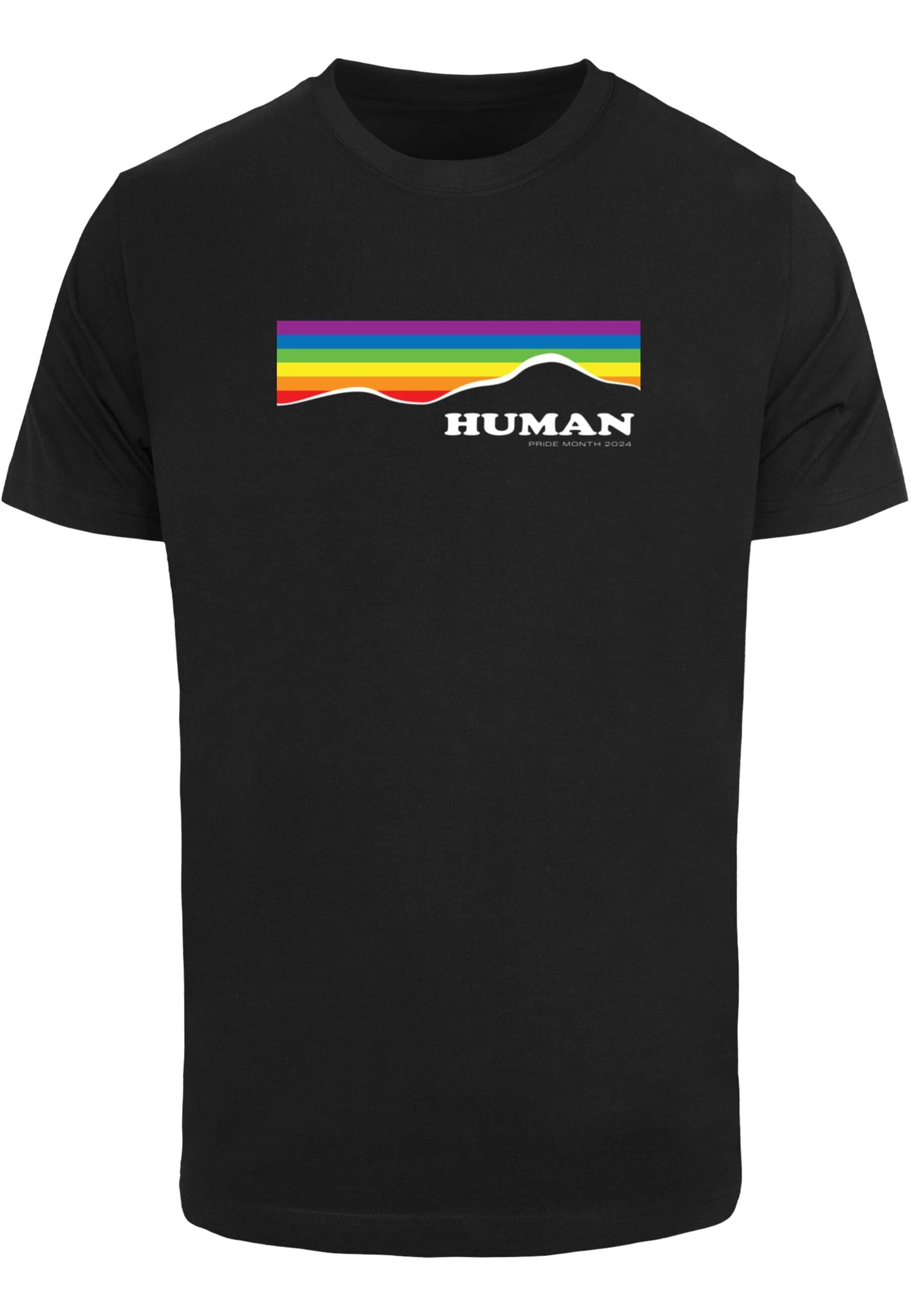 MisterTee T-Shirt "MisterTee Human Pride Tee" 1 Stk. günstig online kaufen