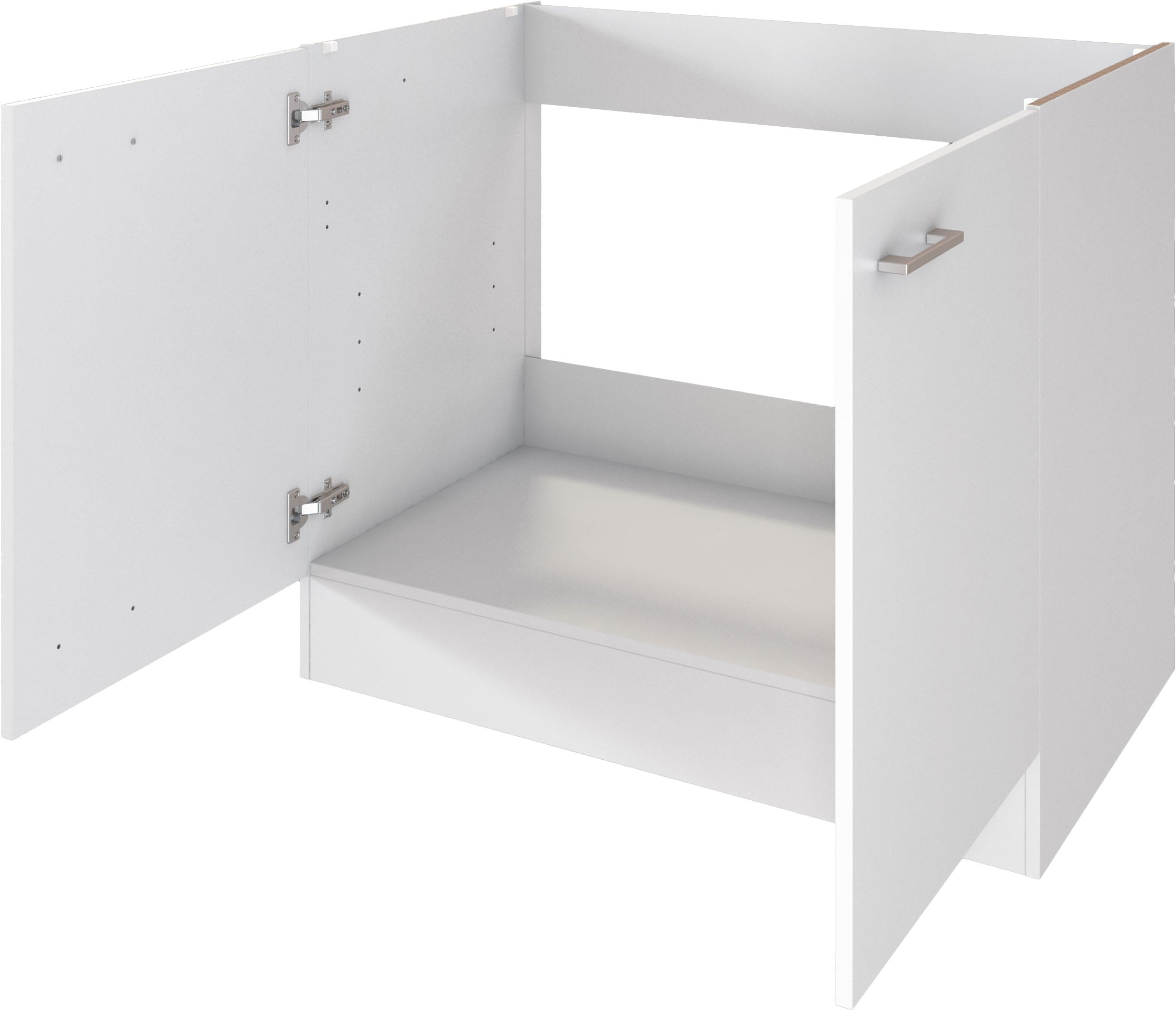 Flex-Well Mehrzweckschrank-Set »L-210-1618-000-Lucca«, (Komplett-Set), Gesamtbreite 210 cm, inkl. Einbauspüle