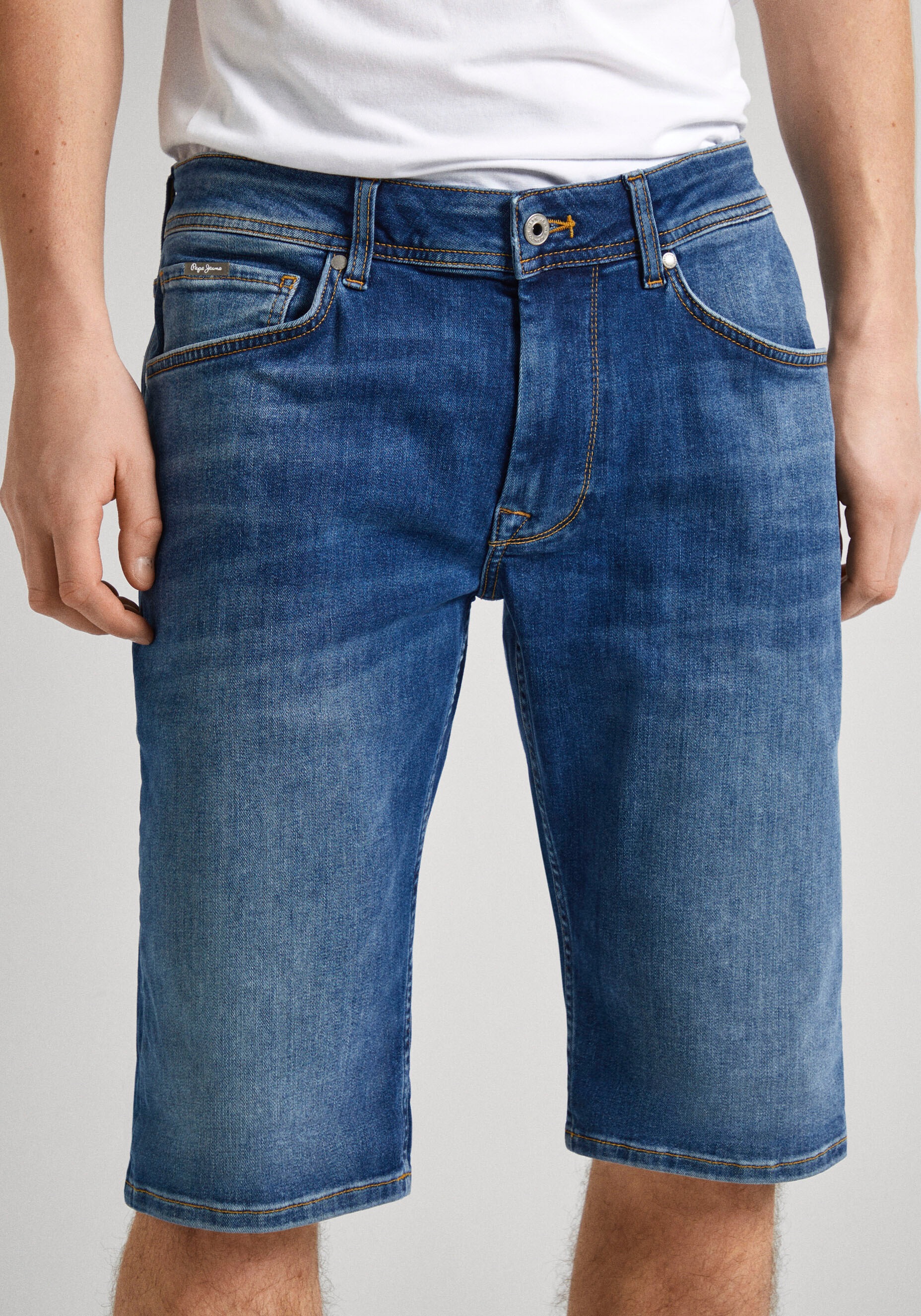 Pepe Jeans Shorts, mit Markenlabel