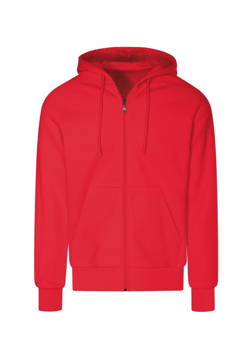 Trigema Sweatjacke "TRIGEMA Sweatjacke mit Kapuze" 1 Stk. günstig online kaufen