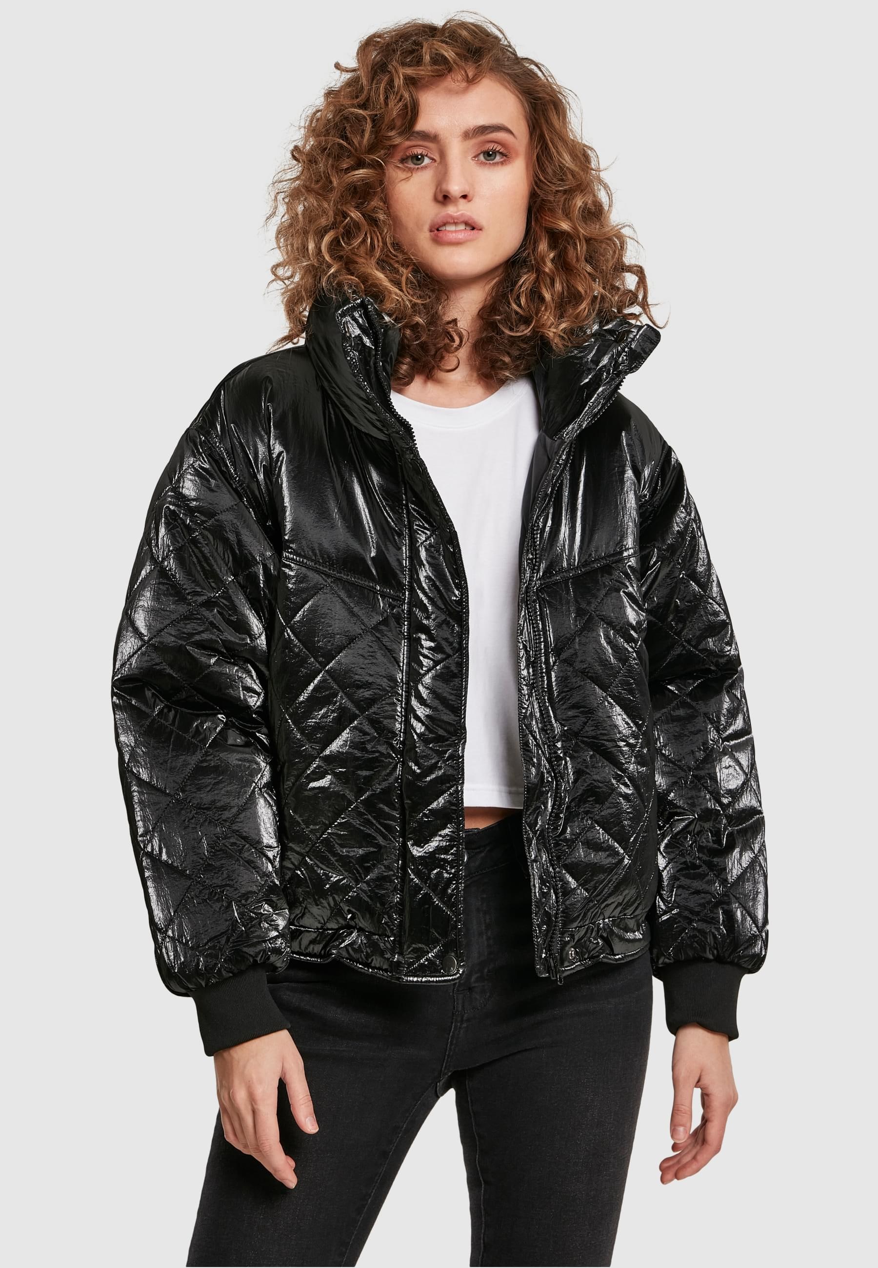 URBAN CLASSICS Winterjacke »Urban Classics Damen«, (1 St.), ohne Kapuze