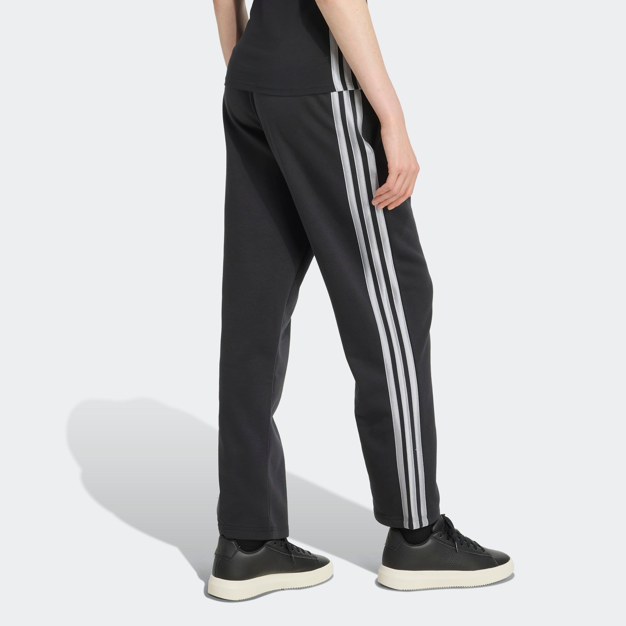 Thumbnail - adidas Sportswear Sporthose "HOLIDAY 3-STREIFEN FLEECE- MIT OFFENEM SAUM"
