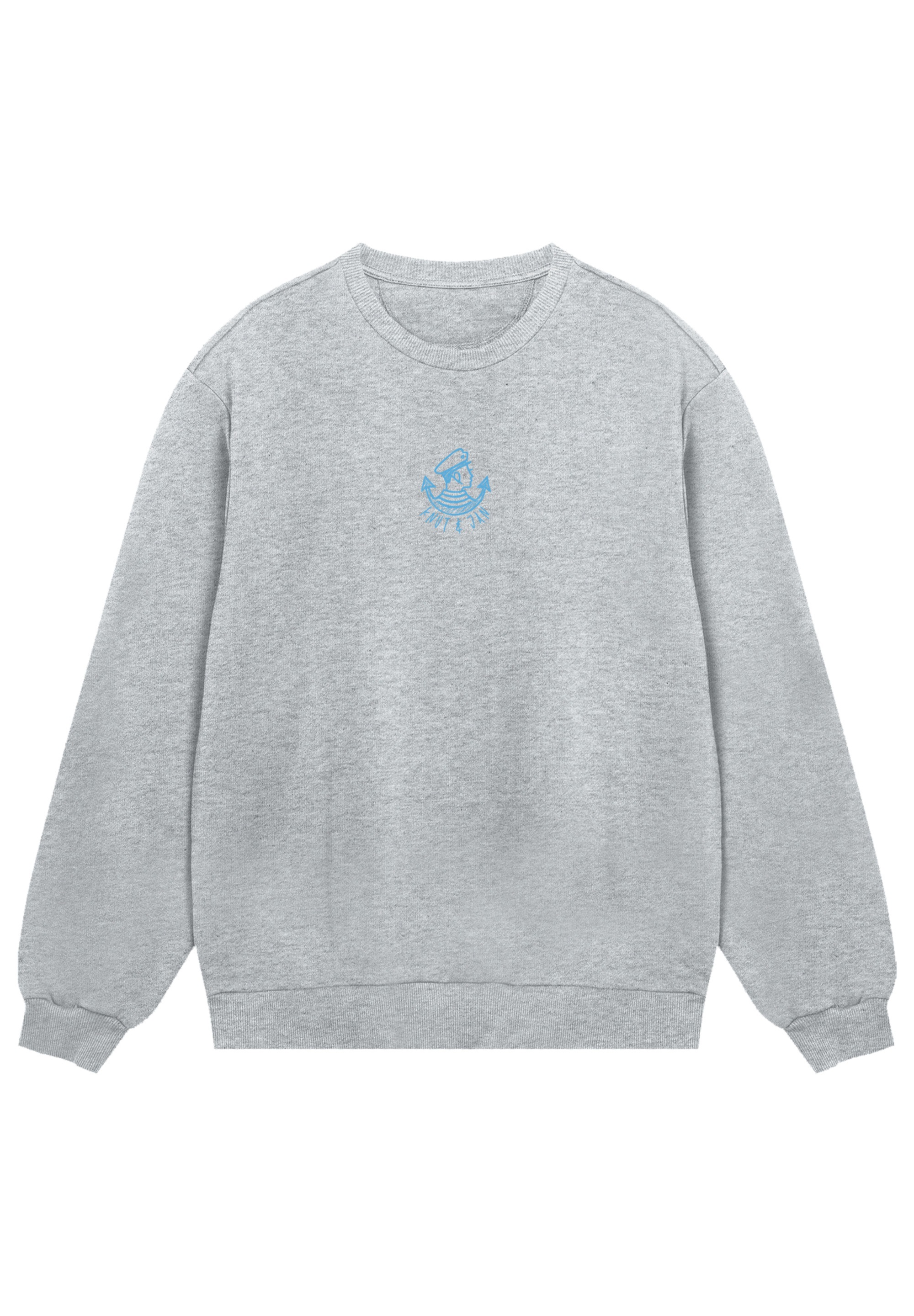 Thumbnail - F4NT4STIC Sweatshirt "Knut und Jan Scribble Logo", Osteee Kollektion, Urlaub, Ahoi Moin