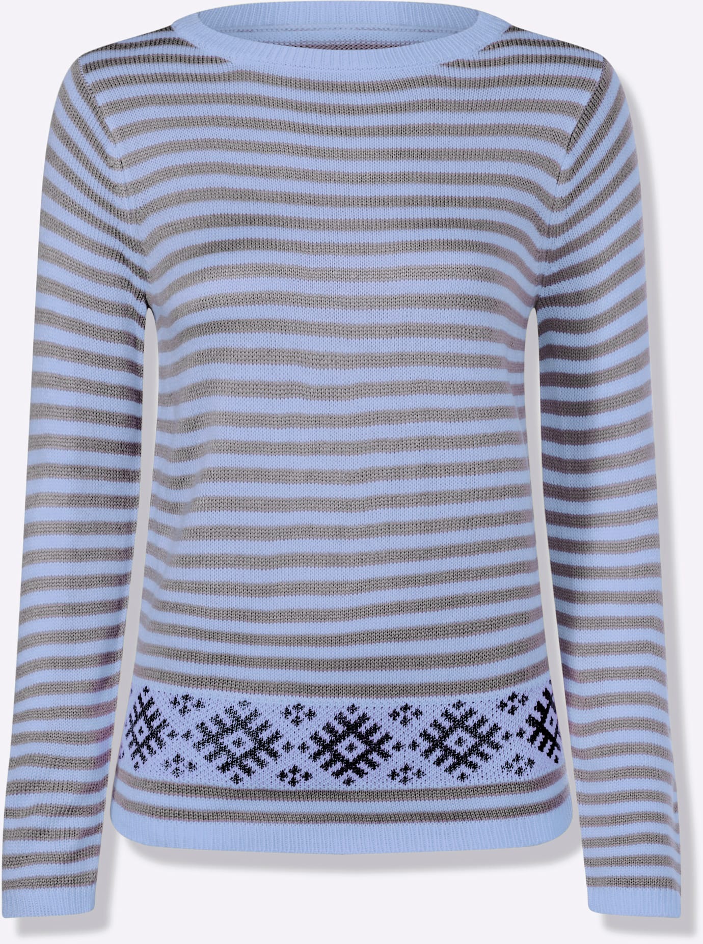 Thumbnail - Classic Basics Strickpullover "Langarm-Pullover"