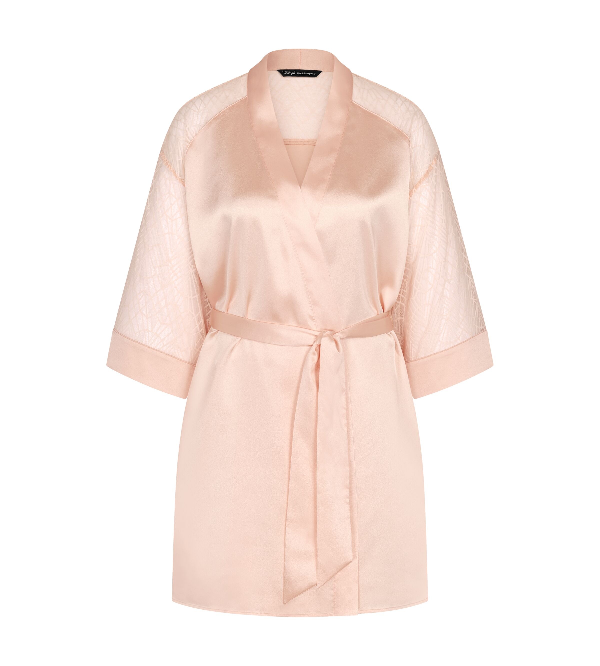 Triumph Morgenmantel "A Weekend to Remember Robe" weite, transparente Ärmel günstig online kaufen