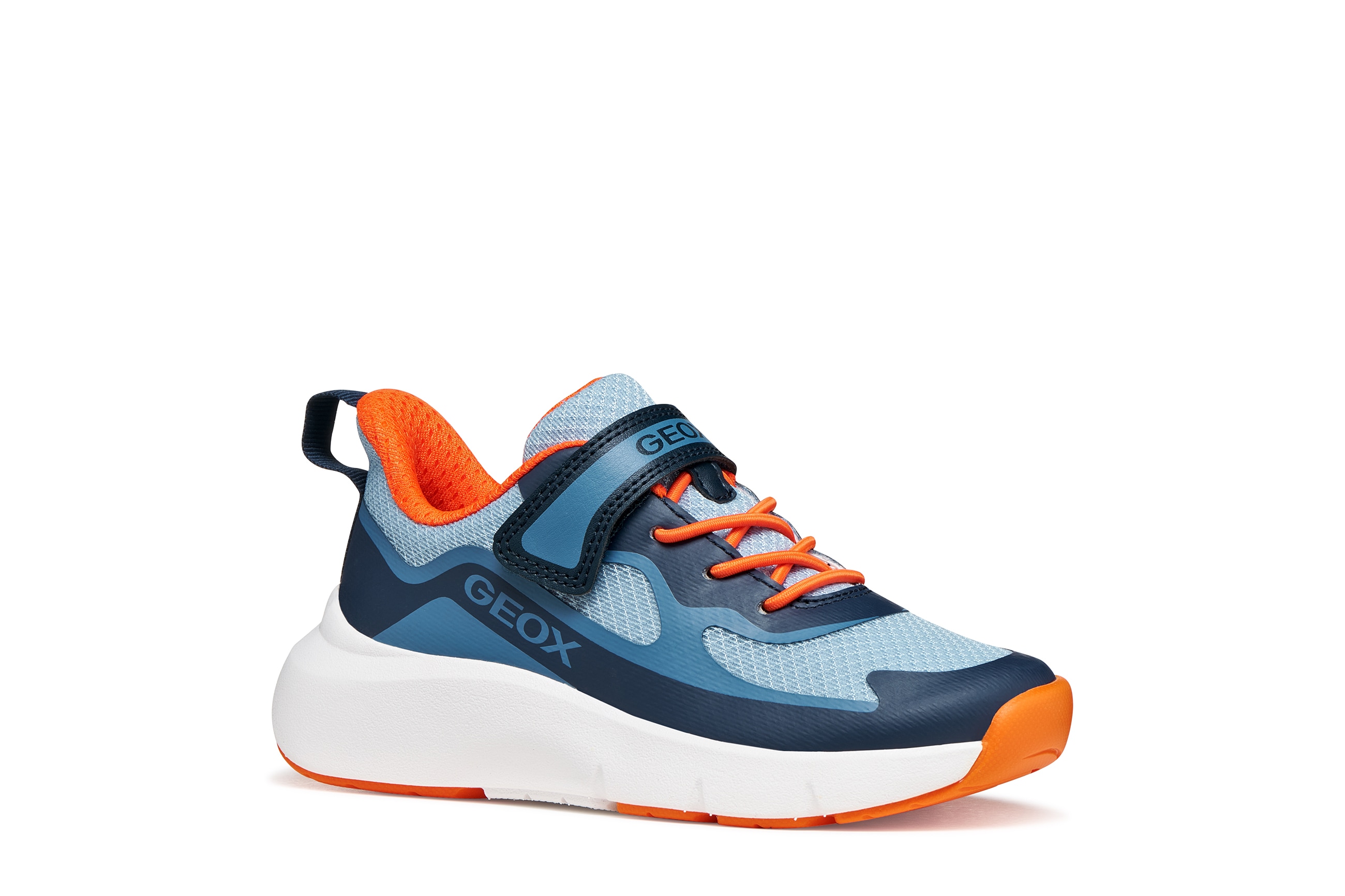 Geox "J PRO-RAN BOY" Slipper mit elastischen Schnürsenkeln, Größenschablone zum Download