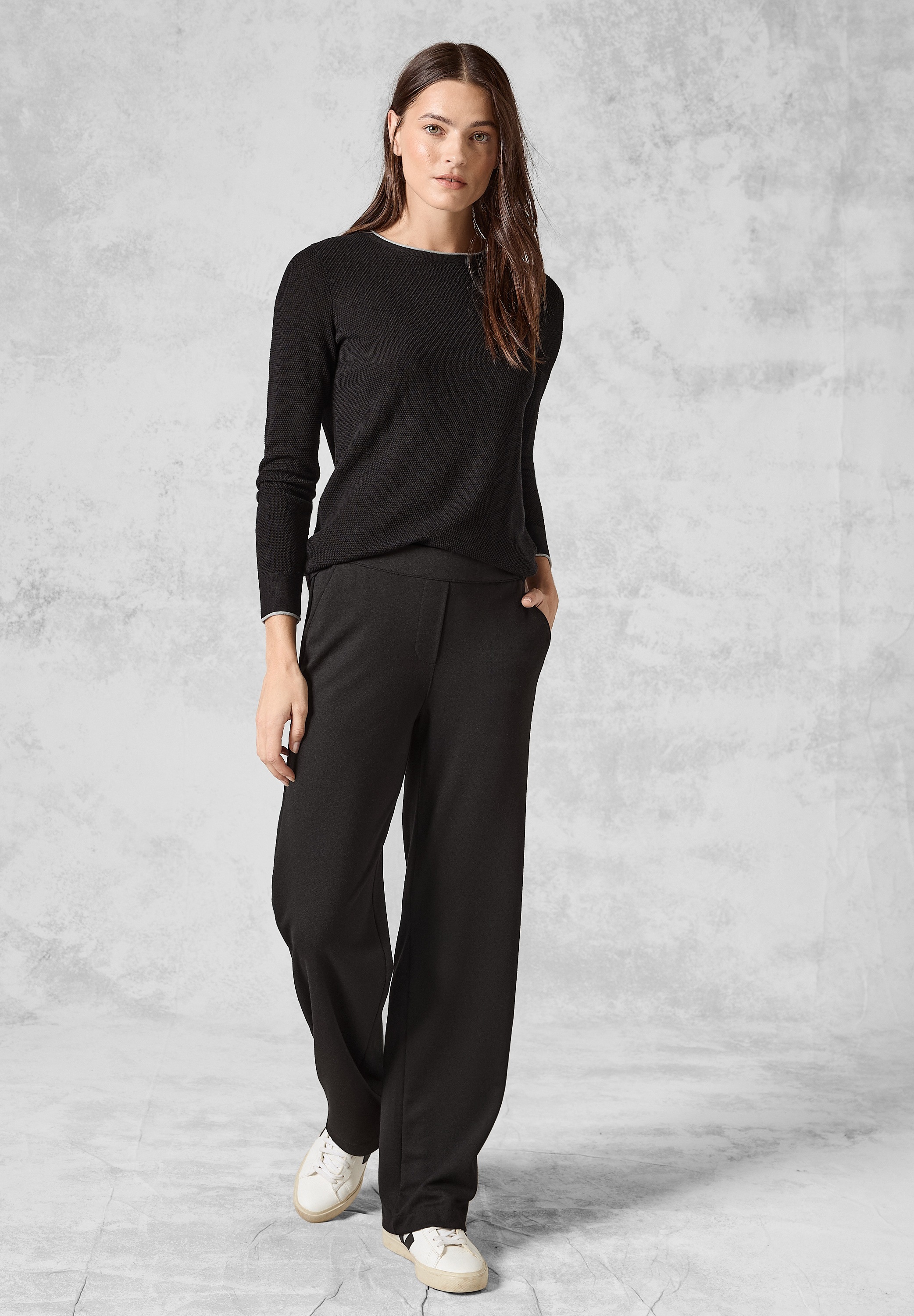 Cecil Strickpullover, im soften Baumwoll-Mix