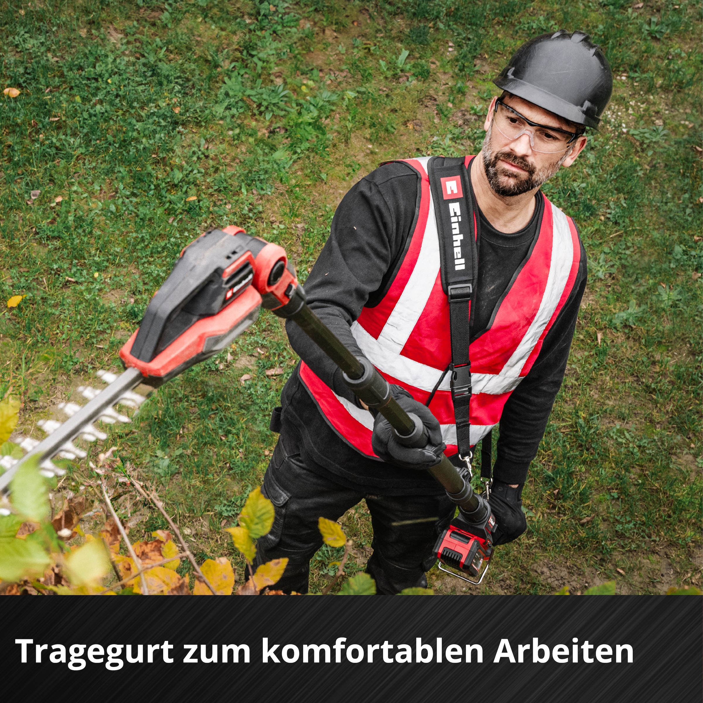Einhell Akku-Heckenschere »GP-HH 18/50 Li T BL-Solo«, teleskopierbar, ohne Akku und Ladegerät