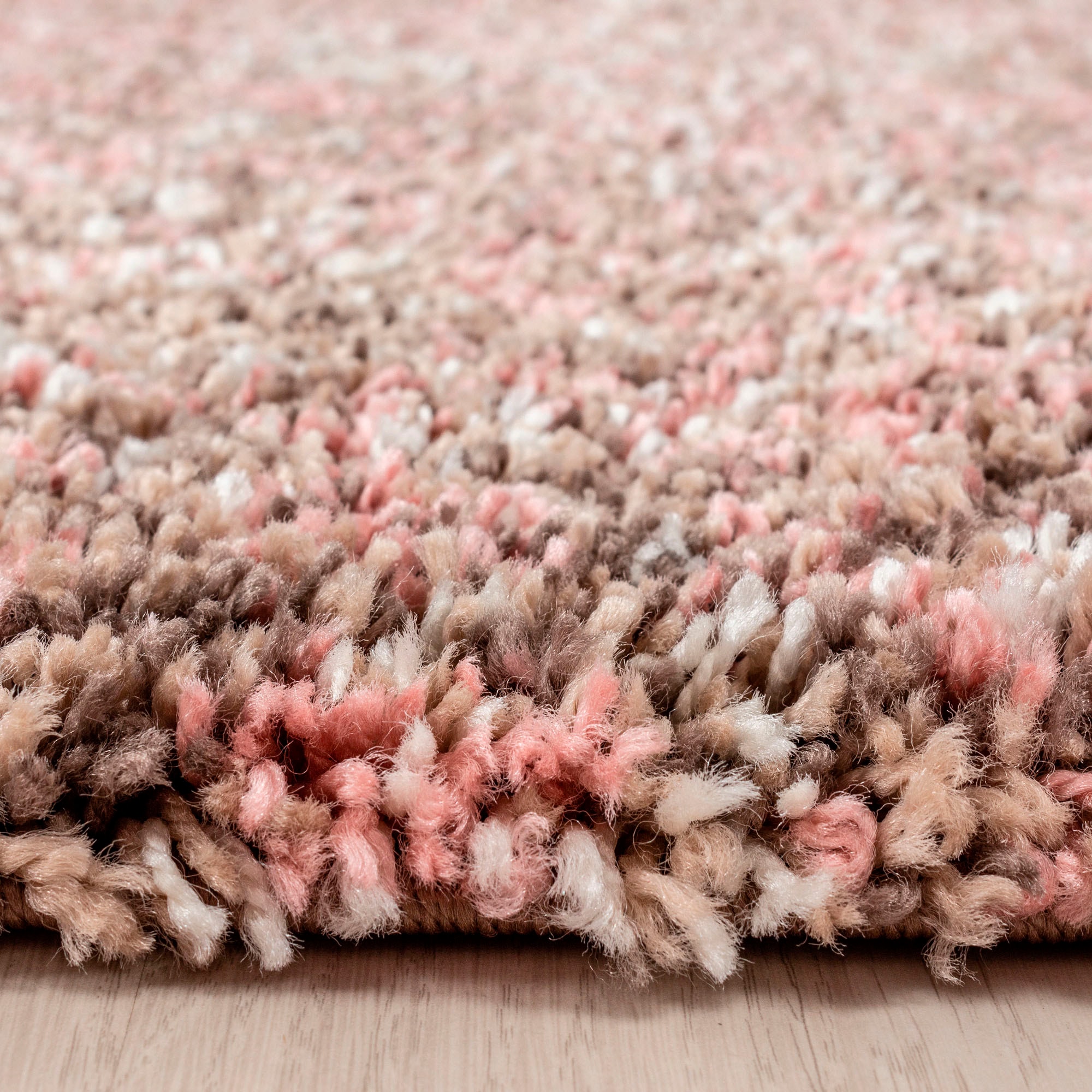 Ayyildiz Teppiche Hochflor-Teppich »Enjoy Shaggy«, rund, Wohnzimmer