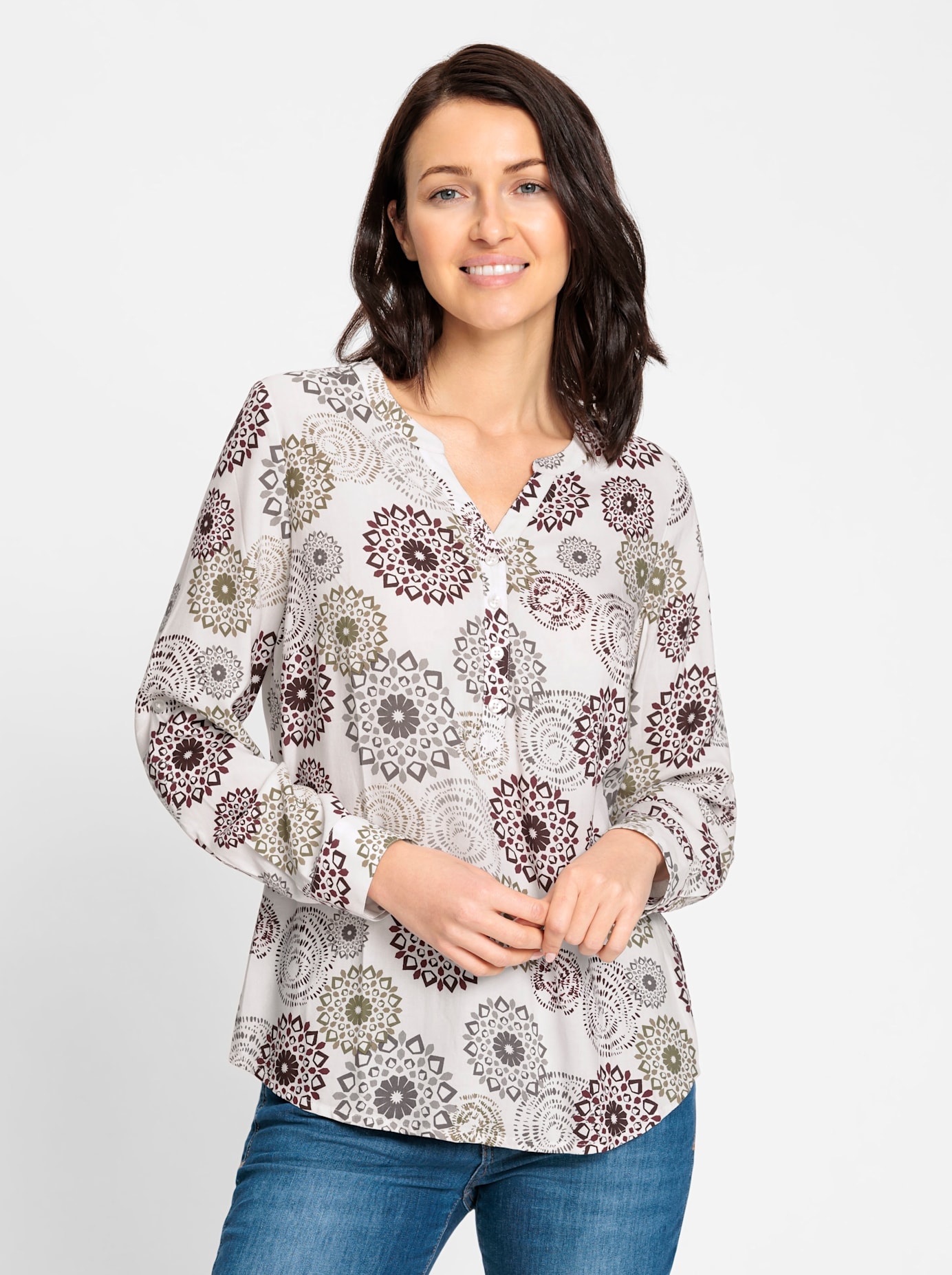Inspirationen Druckbluse