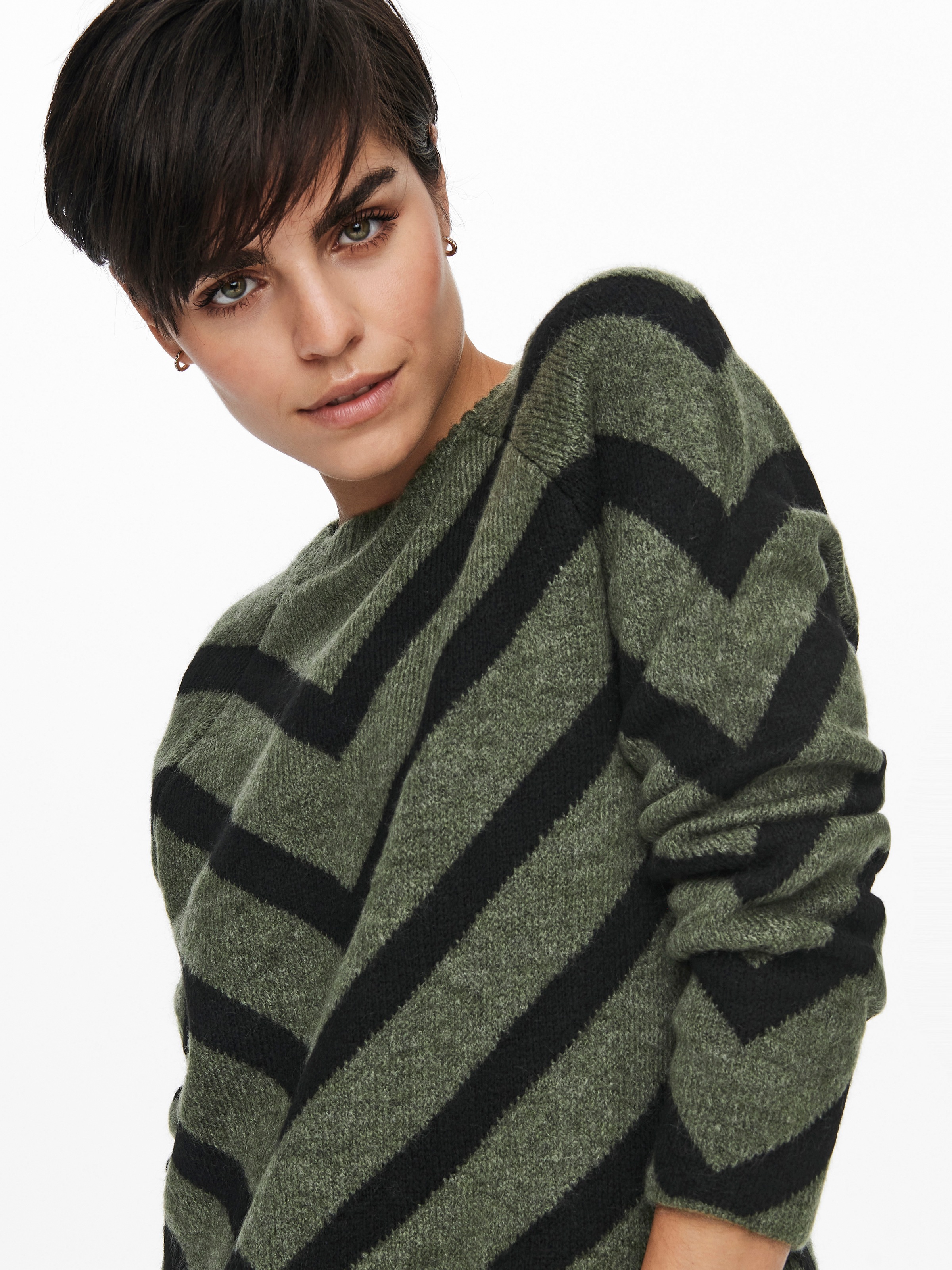 Thumbnail - ONLY Strickpullover "ONLELIZA L/S PULLOVER KNT NOOS" Kunstfaser, regular fit