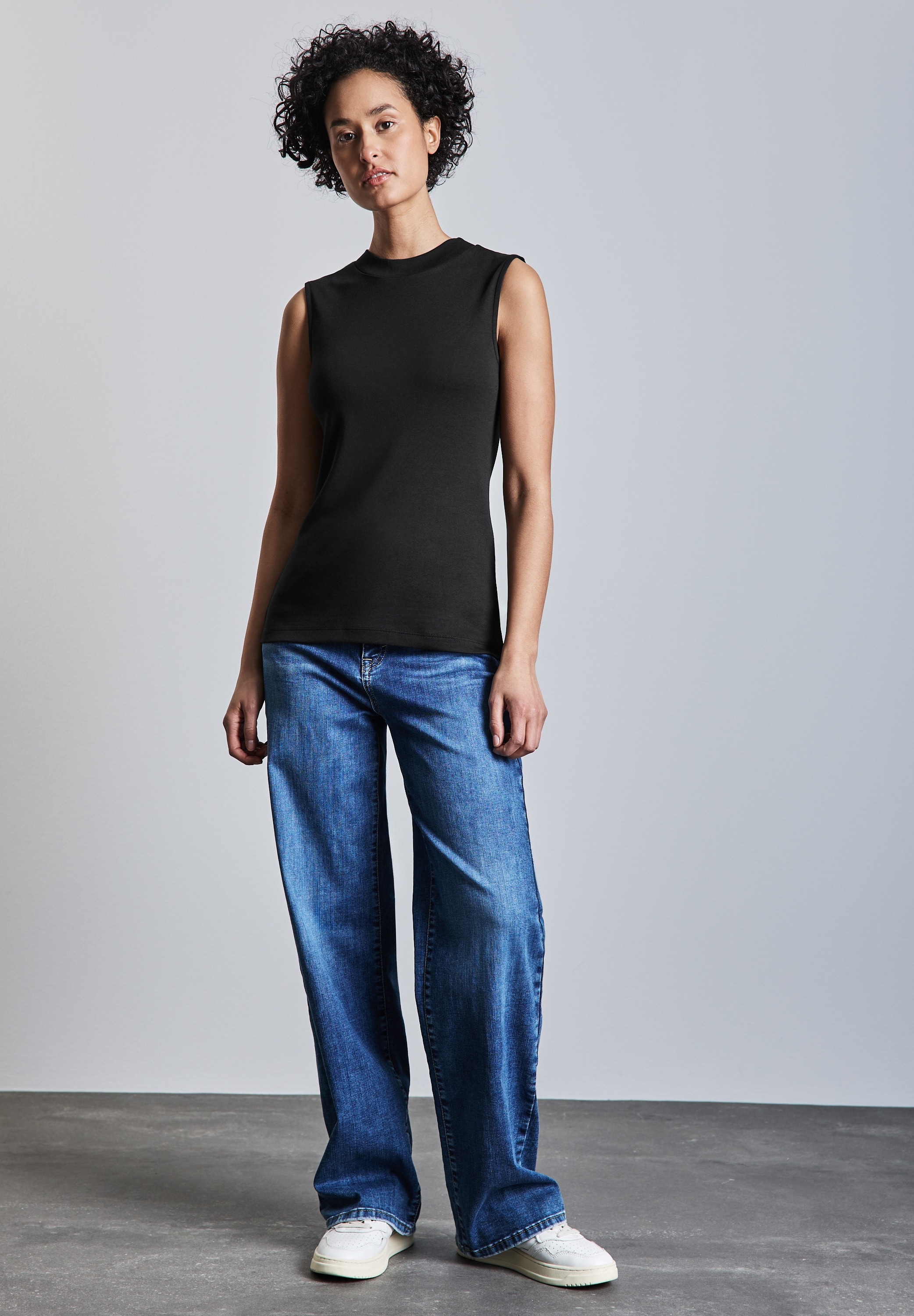 STREET ONE T-Shirt, im soften Baumwoll-Mix