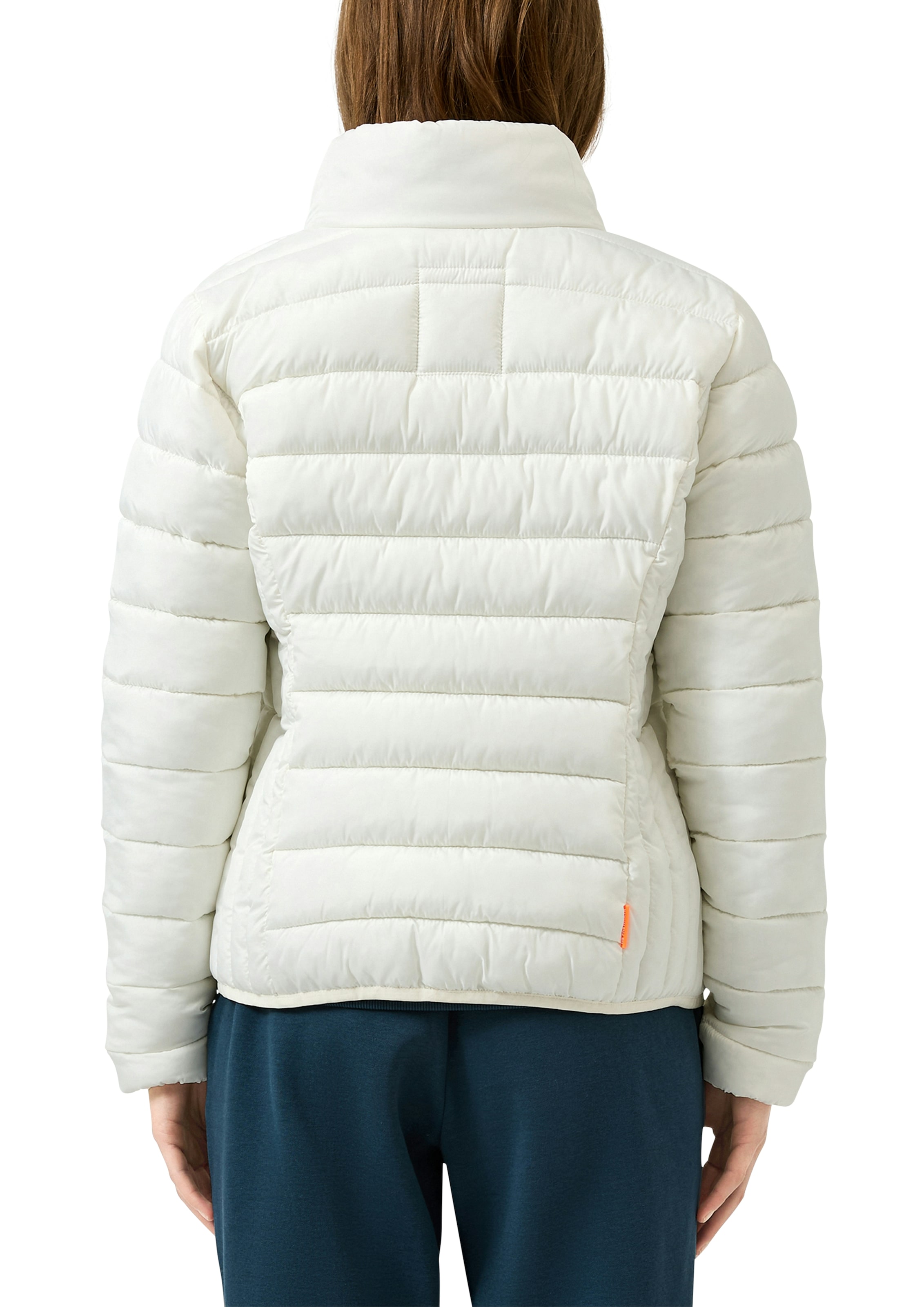 QS Steppjacke ohne Kapuze mit Reißverschluss