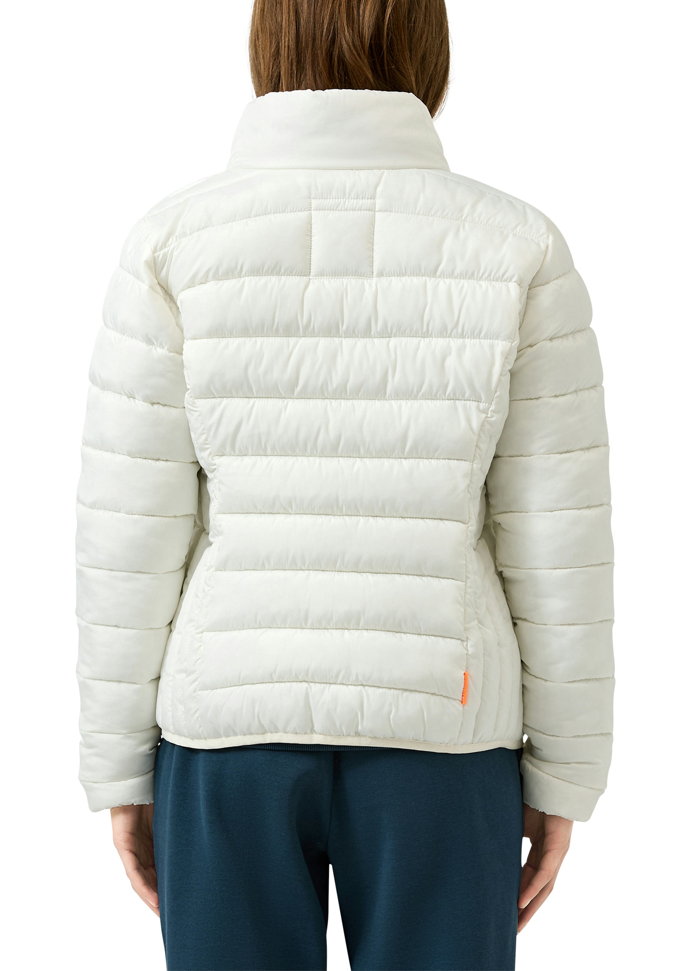 QS Steppjacke ohne Kapuze mit Reißverschluss günstig online kaufen