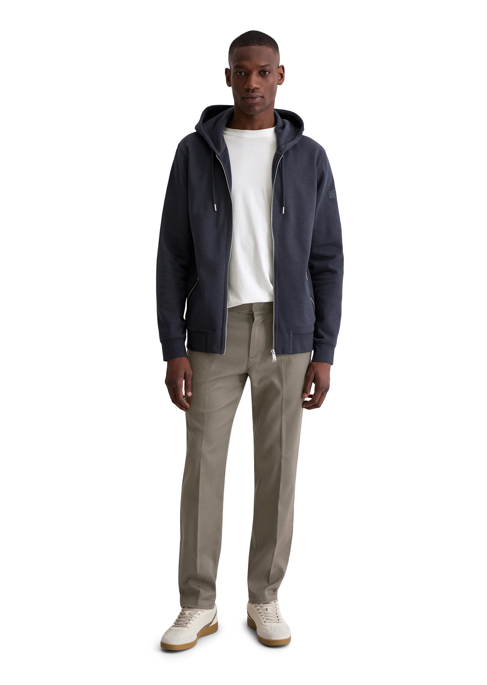 Marc O'Polo Sweatjacke »aus weichem Bio-Baumwoll-Sweat«