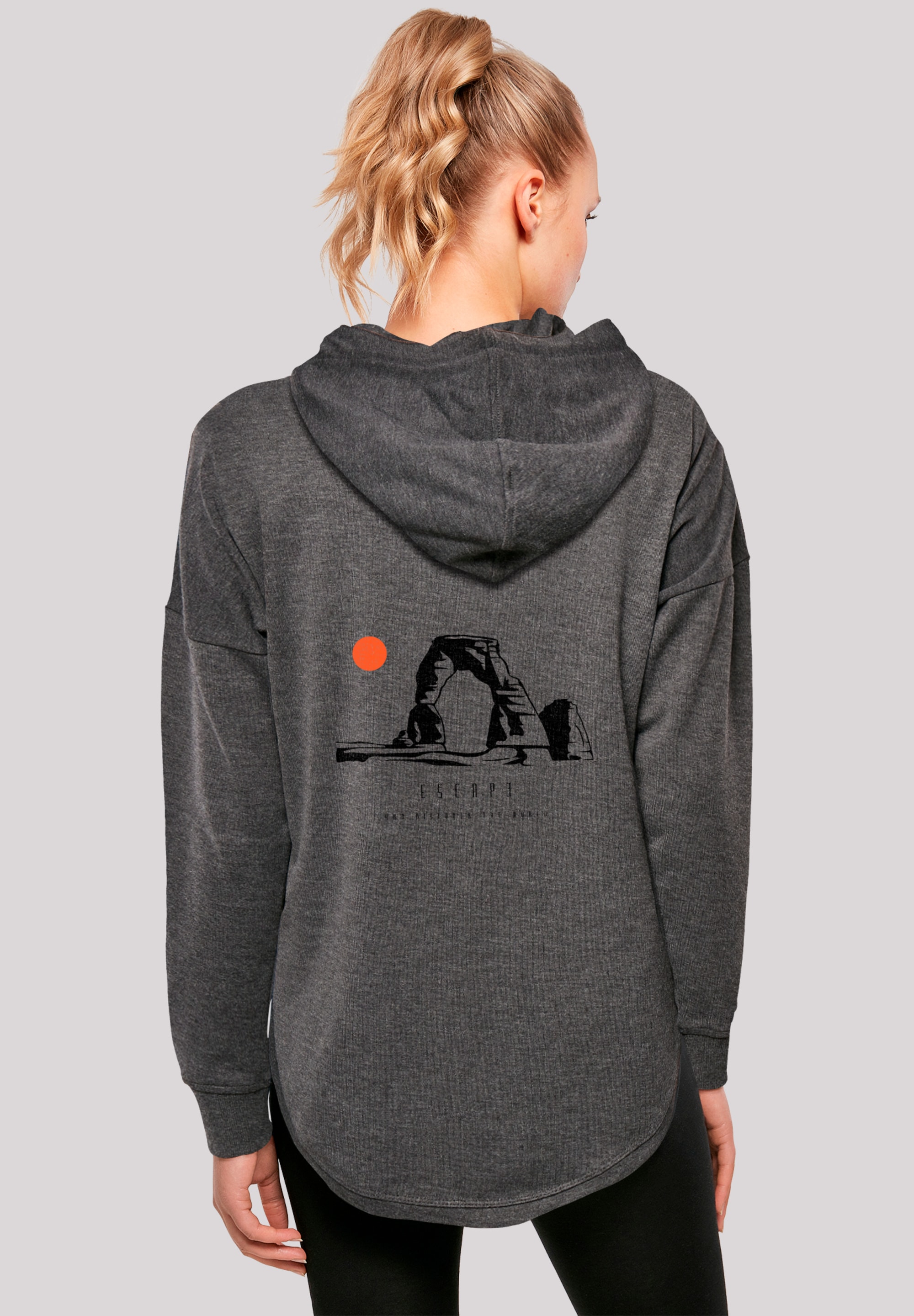 F4NT4STIC Kapuzenpullover "Oversize Escape Discover the World Savannah" Dis günstig online kaufen