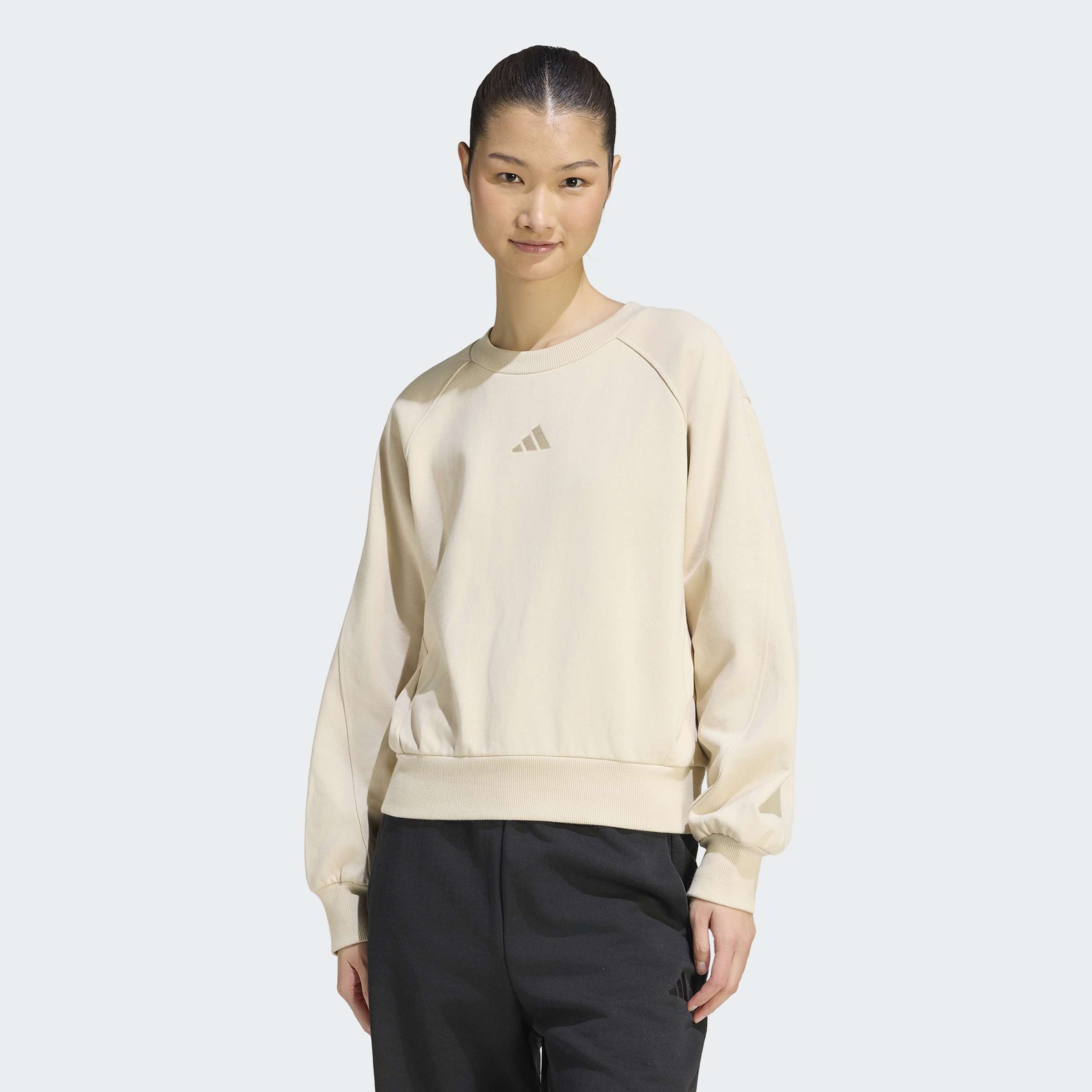 adidas Sportswear "W AK SL SWT", KIT Sweatshirt, schwere Premium-Qualität, robuste Stoffstruktur
