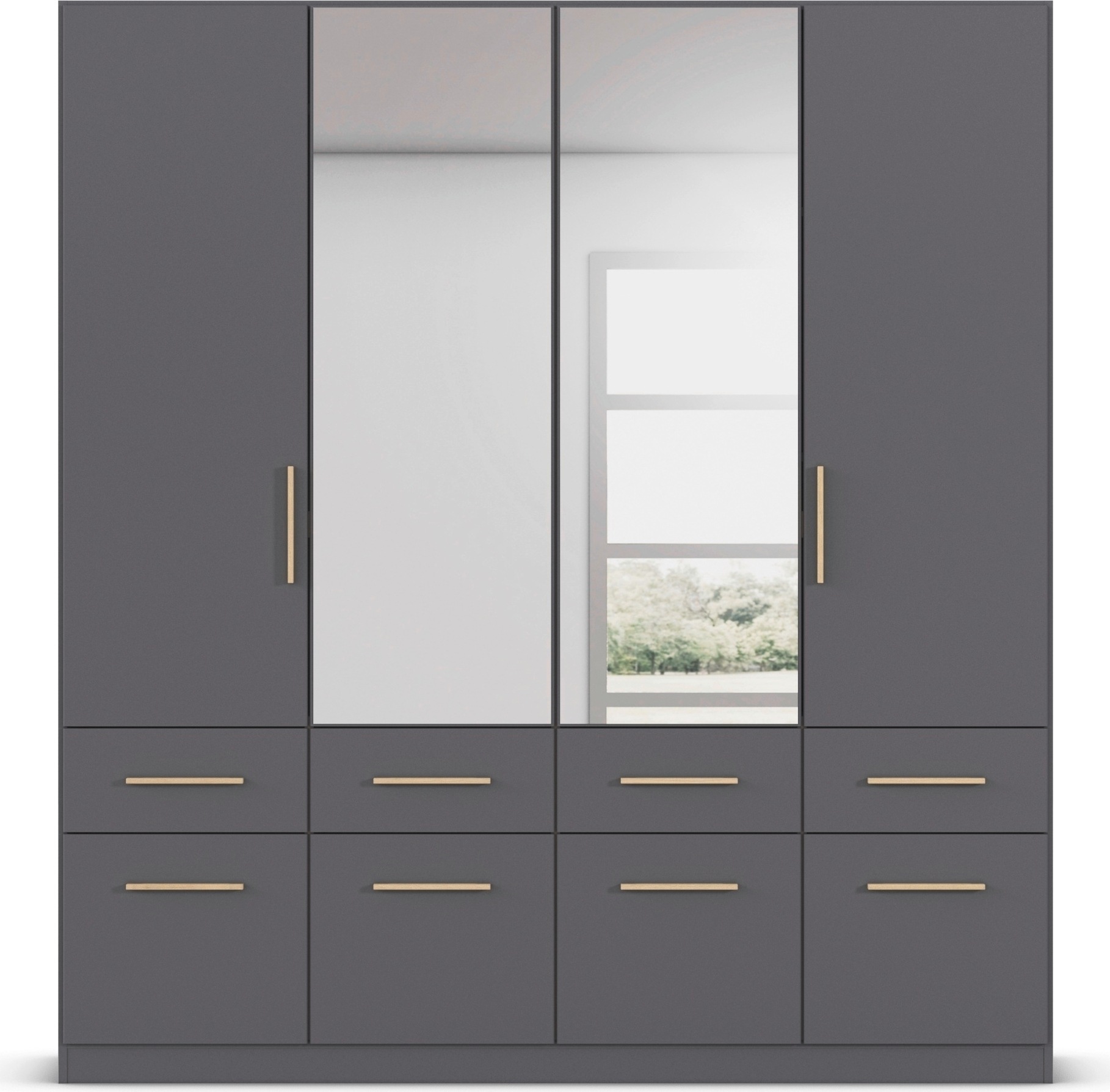 rauch Kleiderschrank "Kleiderschrank Schrank Garderobe Wäscheschrank DUNDEE günstig online kaufen