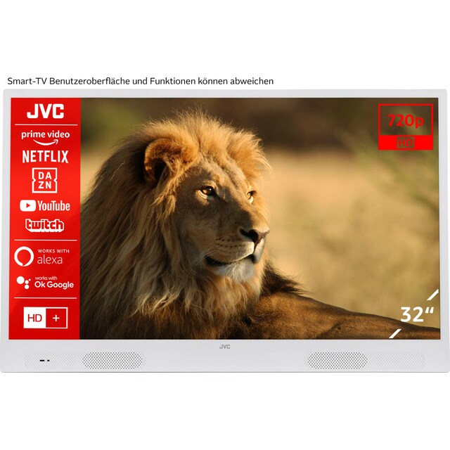 JVC LED-Fernseher »LT-32VHP255W«, 80 cm/32 Zoll, HD ready, Smart-TV | BAUR