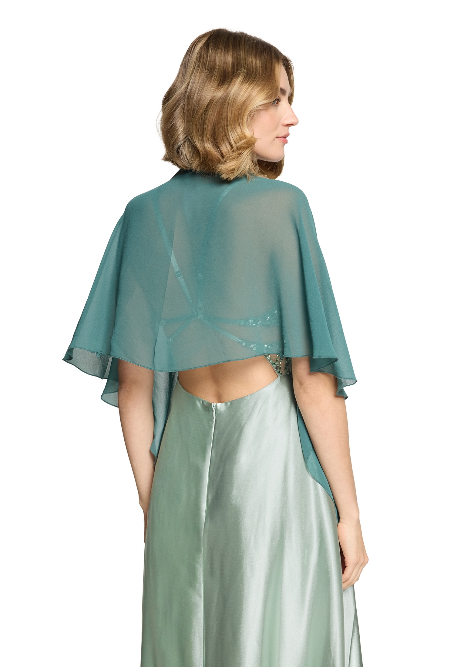 Vera Mont Multifunktionstuch »Damen mit Volant« Nahtführung