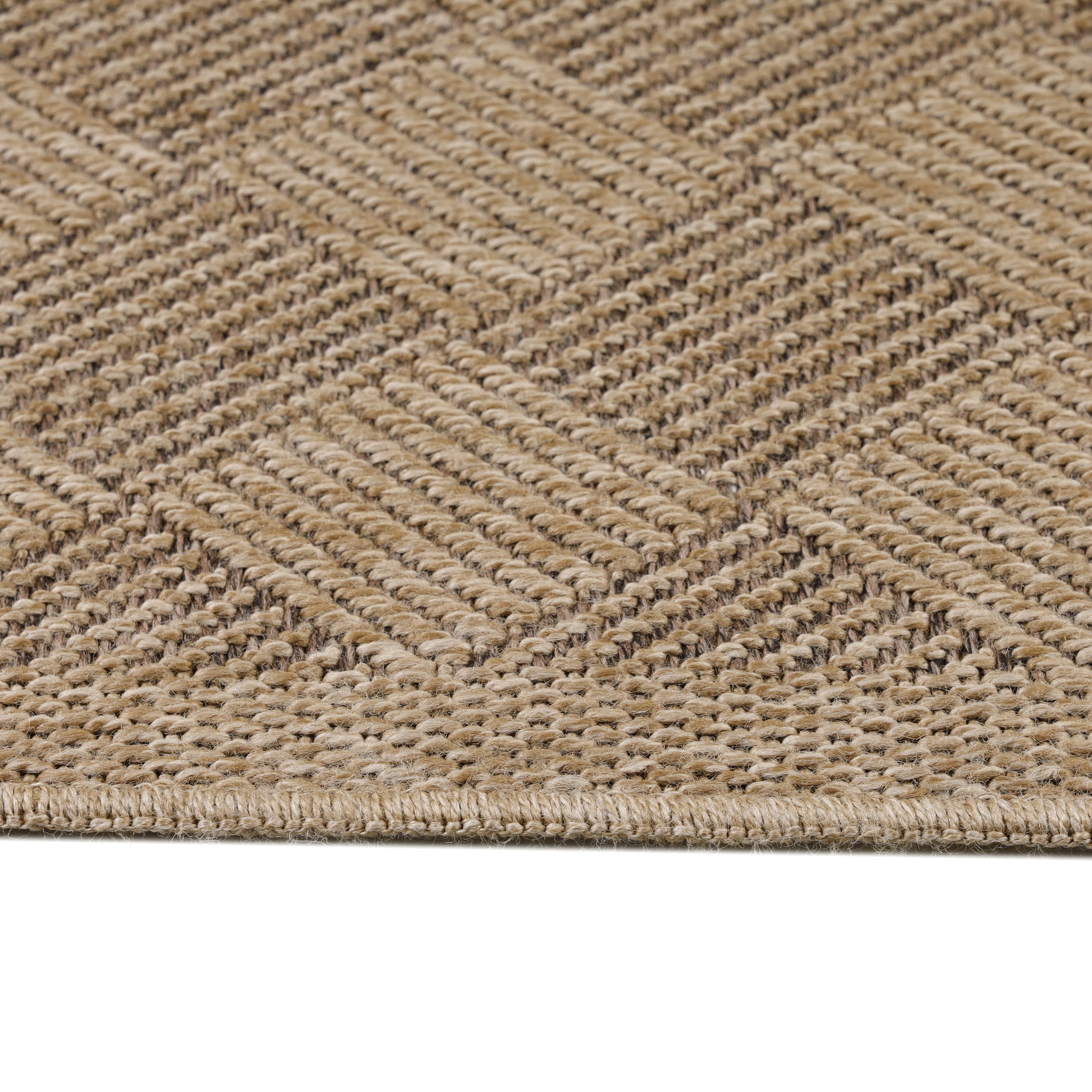 Outdoorteppich AYYILDIZ TEPPICHE "DHAKA 8713", schwarz, B:280cm H:5mm L:370cm, Polypropylen, Teppiche, Outdoorteppich, Läufer / Pflegeleicht / Strapazierfähig / In- und Outdoor geeignet 3