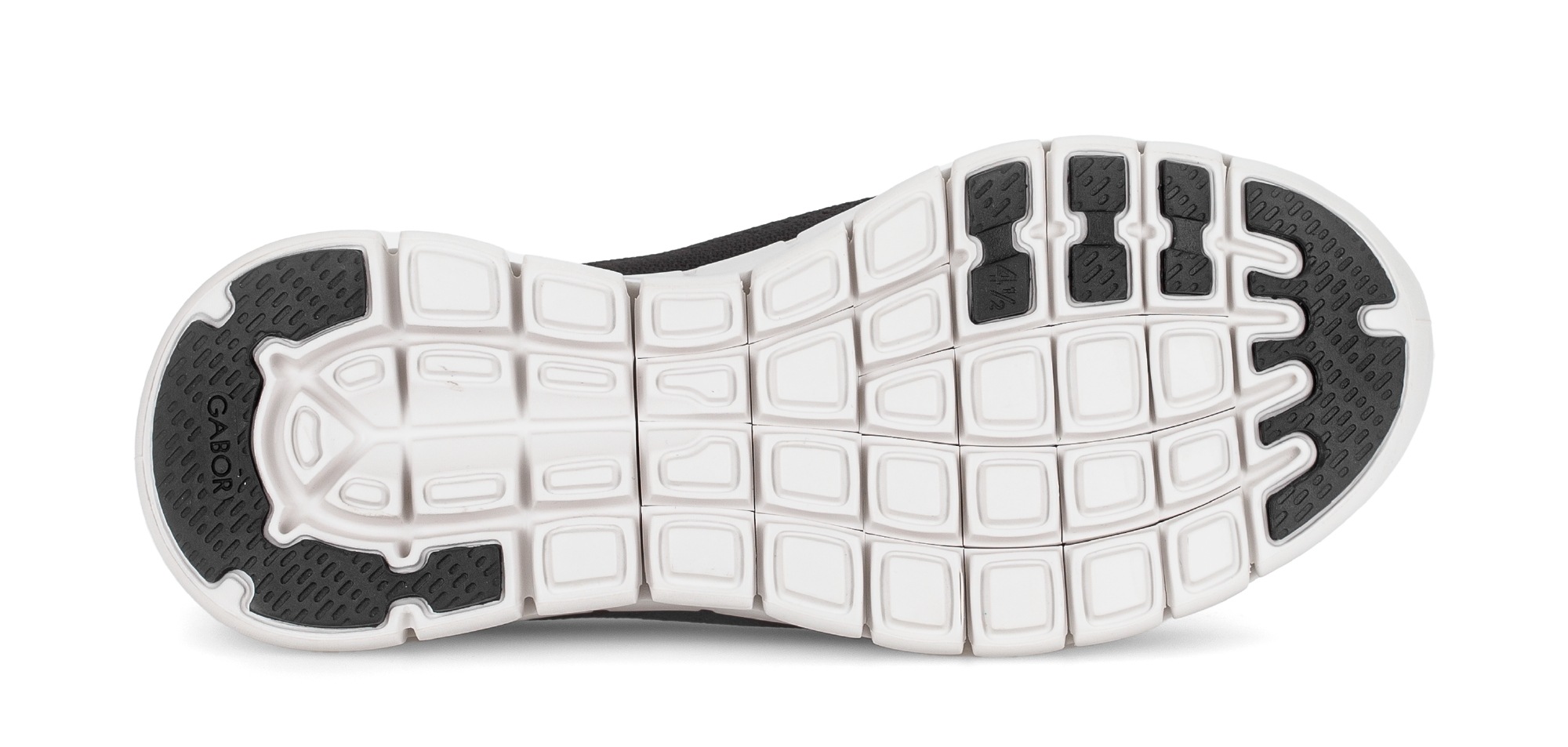 Gabor Slip-On Sneaker  Freizeitschuh, Halbschuh, Schnürer, mit elastischem Schnürsenkel