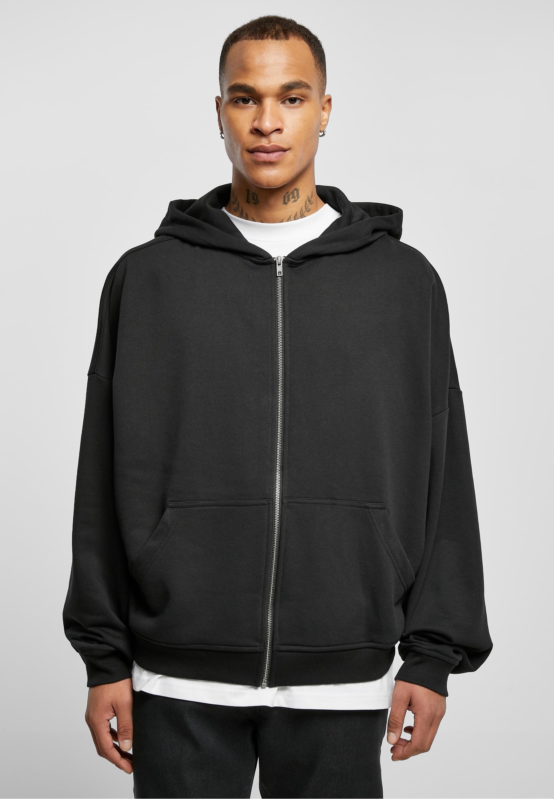 URBAN CLASSICS Sweatjacke »Urban Classics Herren 90's Zip Hoody«
