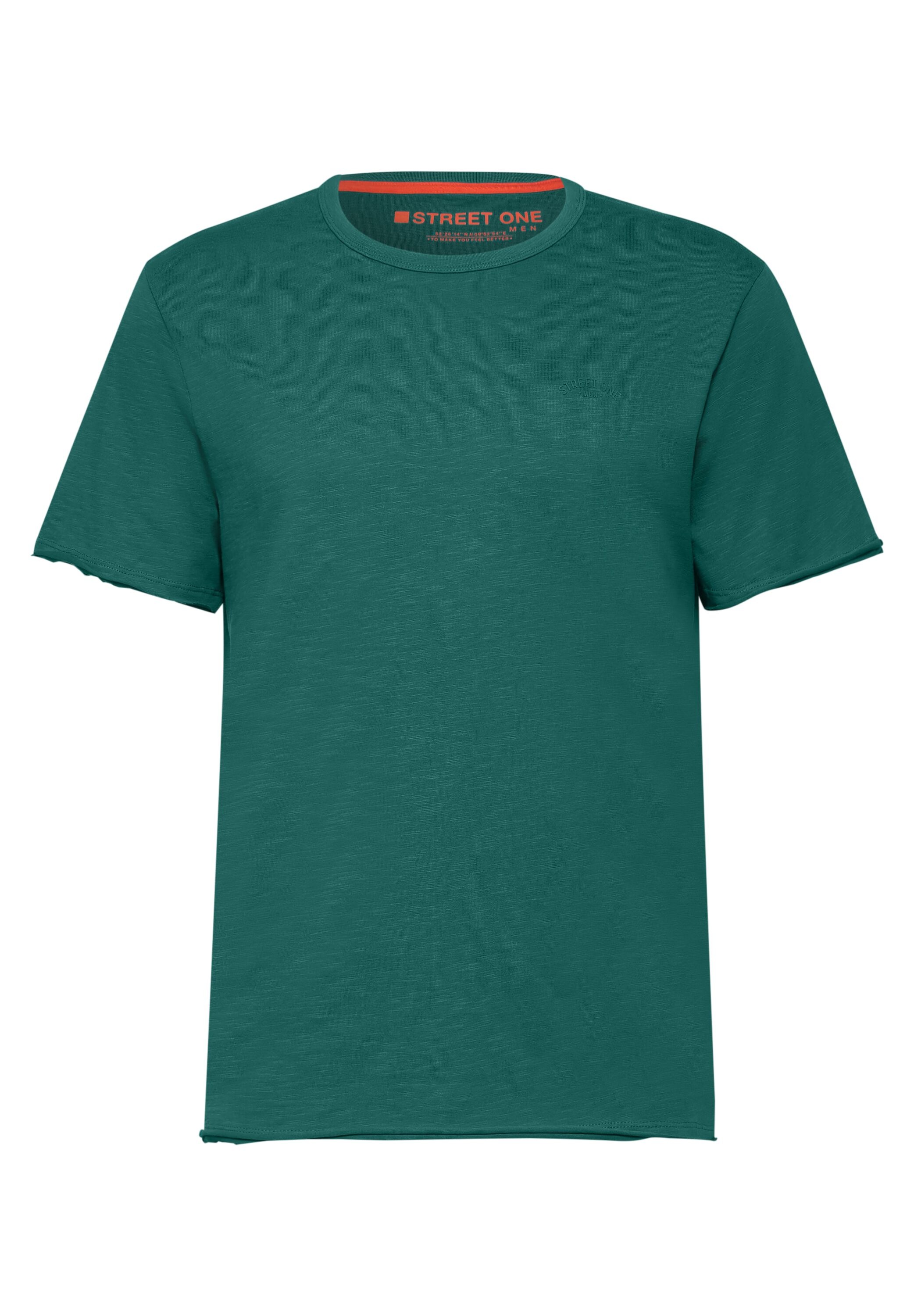STREET ONE MEN T-Shirt, aus reiner Baumwolle