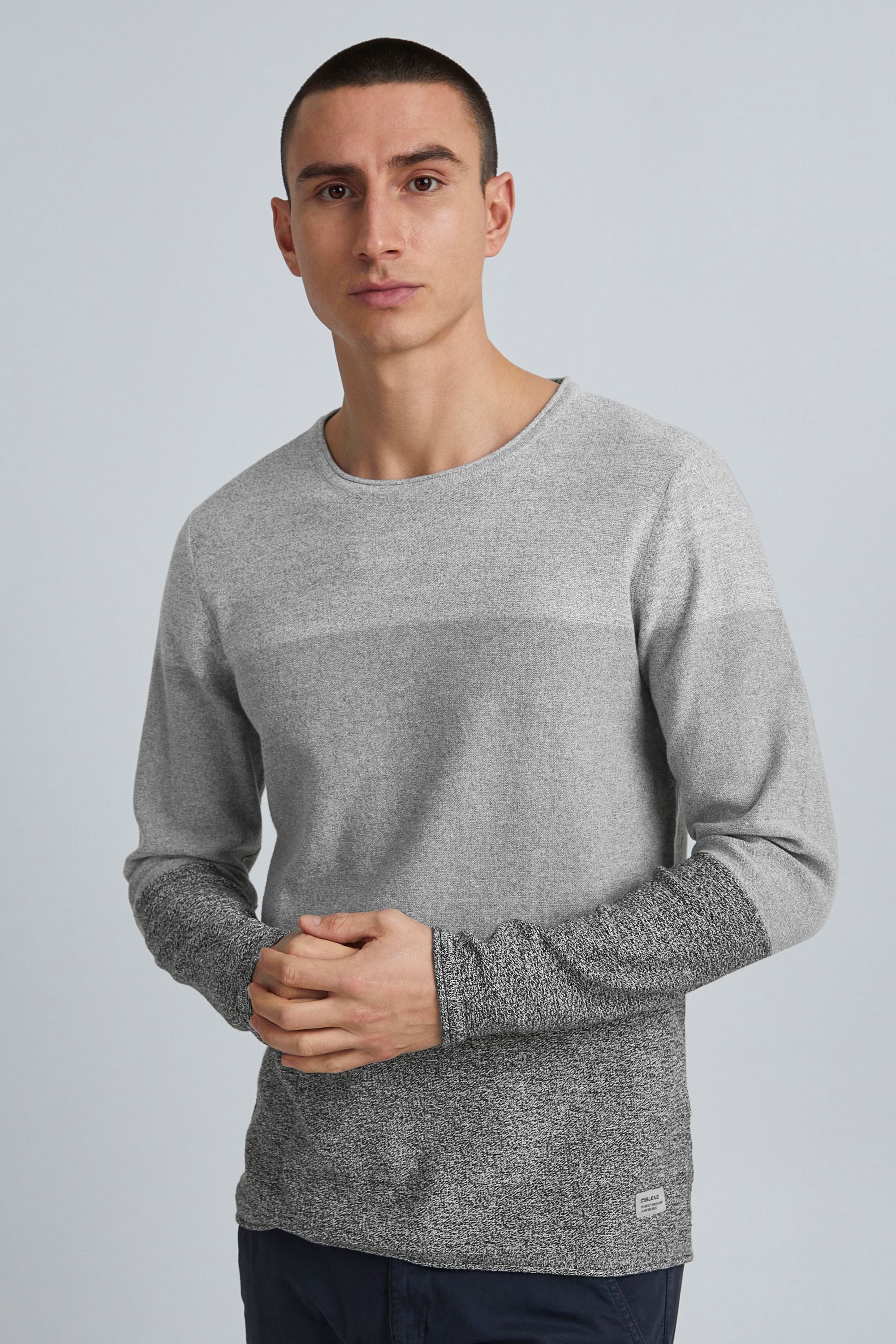 Blend Rundhalspullover »Strickrundhalspullov BHHans«