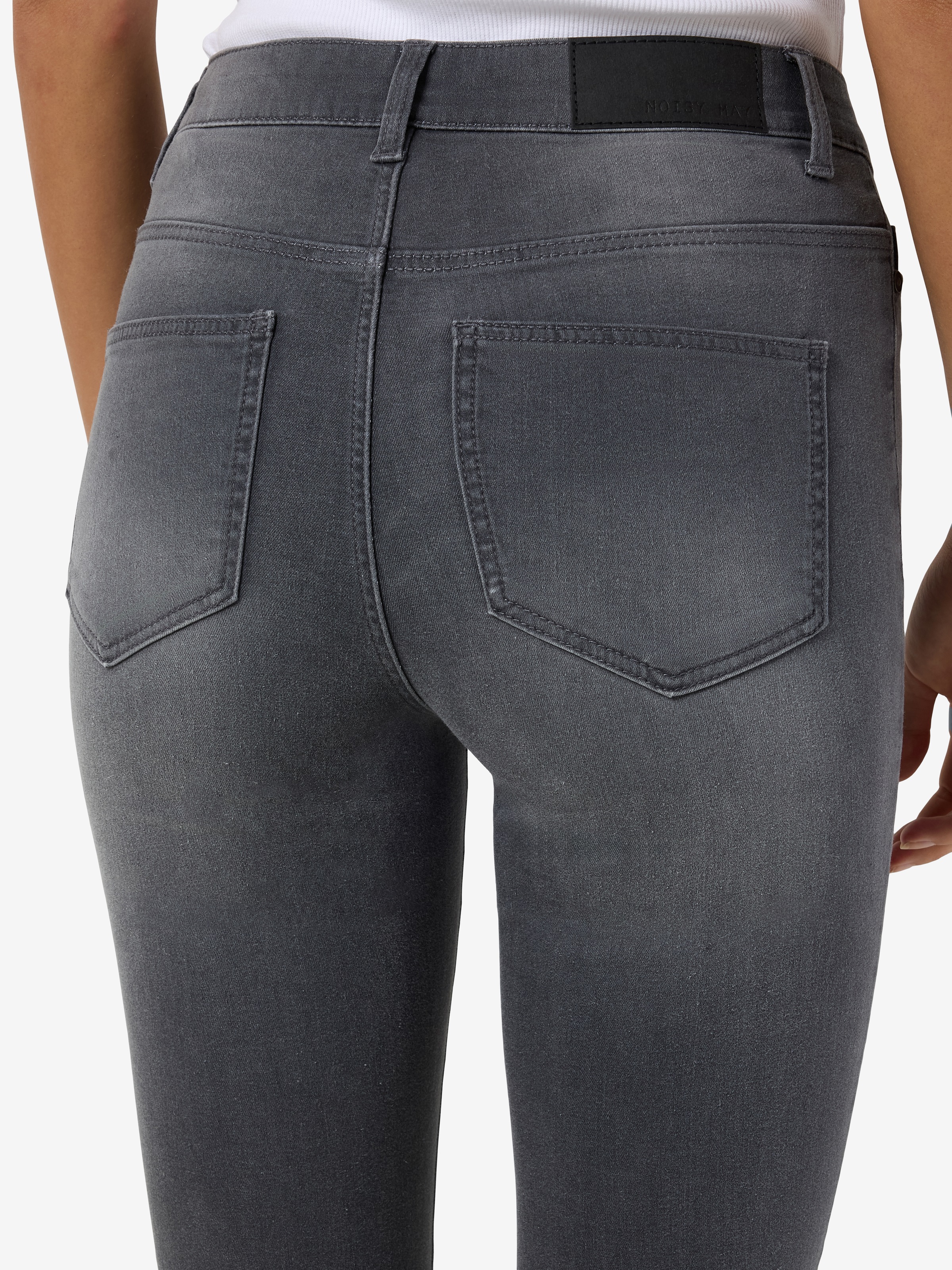 Noisy may Skinny-fit-Jeans "NMCALLIE HW SKINNY JEANS VI555MG FWD" günstig online kaufen