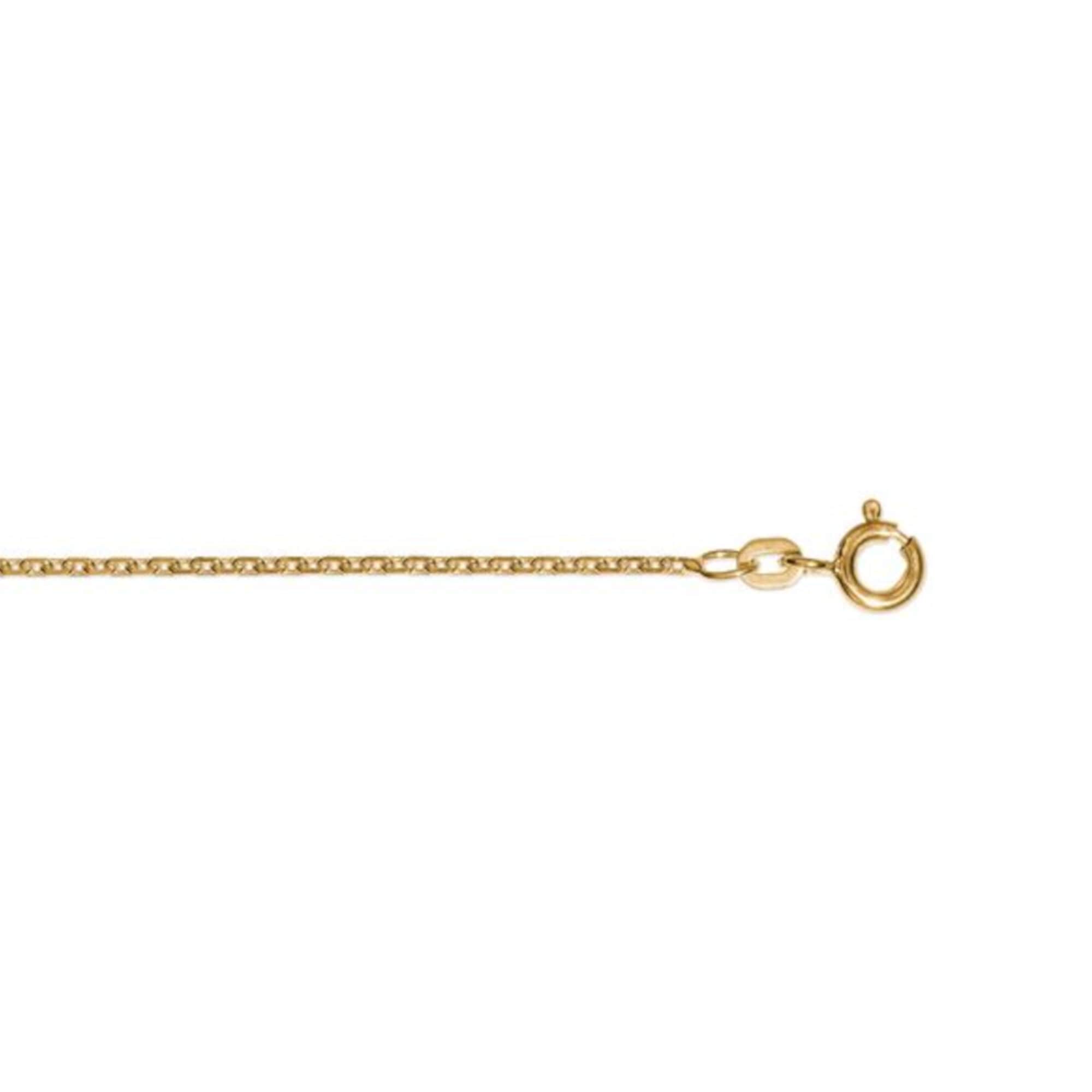 ONE ELEMENT Goldkette »Halskette aus 333 Gelbgold Ø 1,70 mm«, Damen Gold Schmuck Rundankerkette