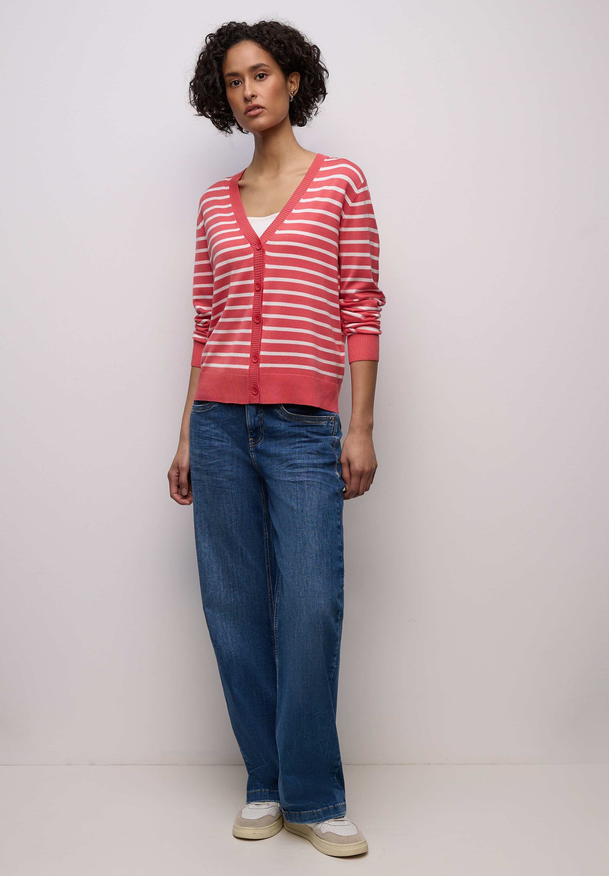 STREET ONE Cardigan mit V-Ausschnitt